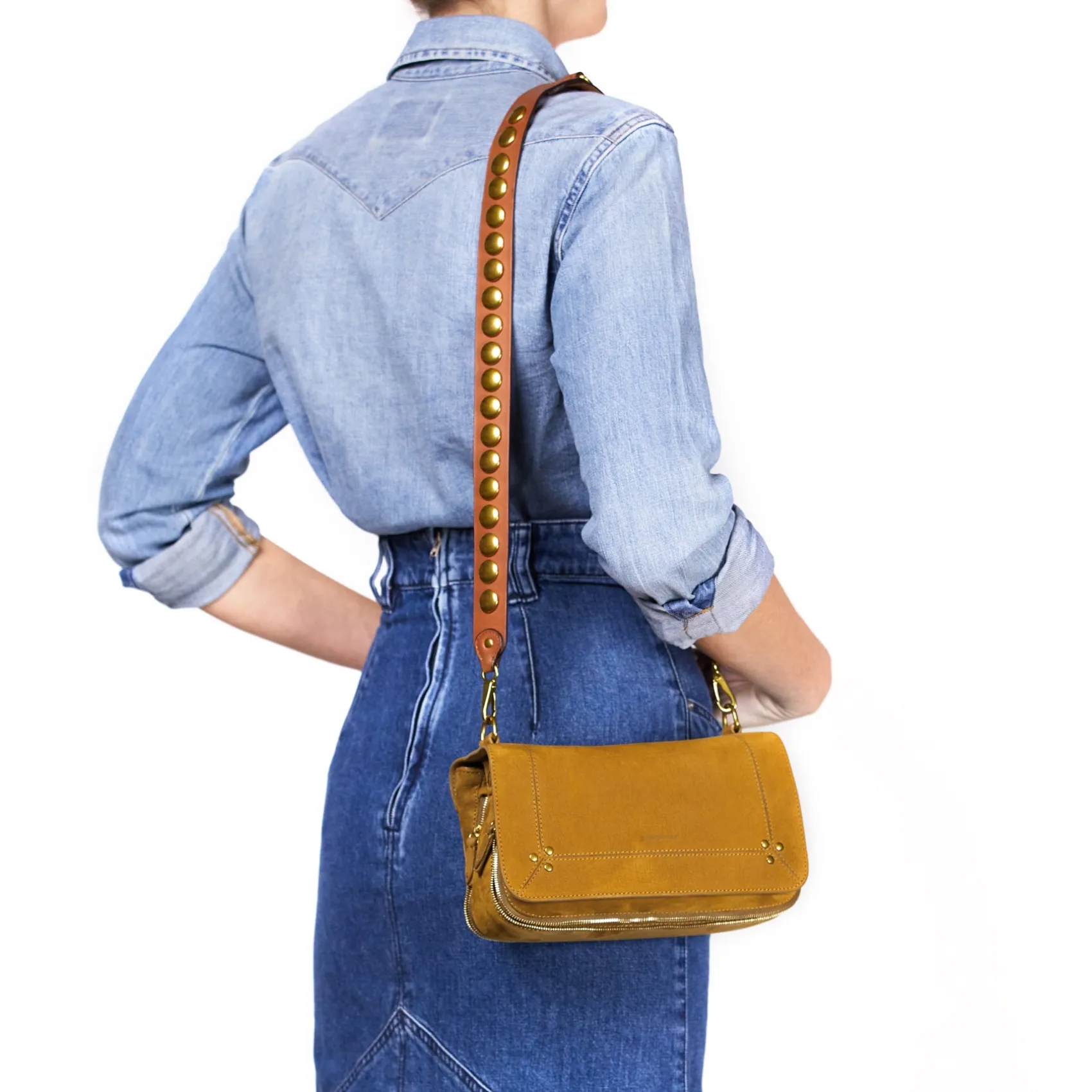 Jérôme Dreyfuss Bandoulière festival ChêneCowskin Clearance