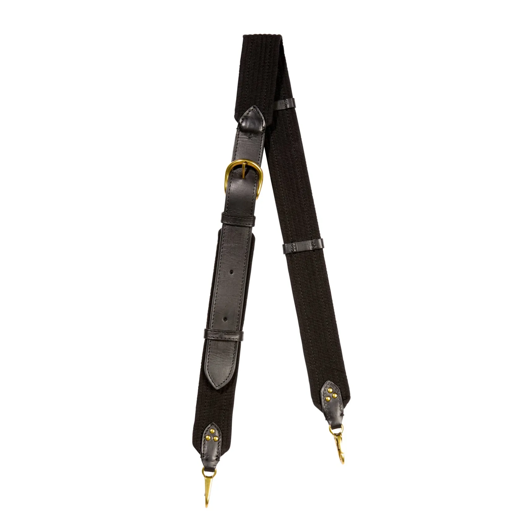 Jérôme Dreyfuss Bandoulière sangle noire large NoirBrassCowskin Shop