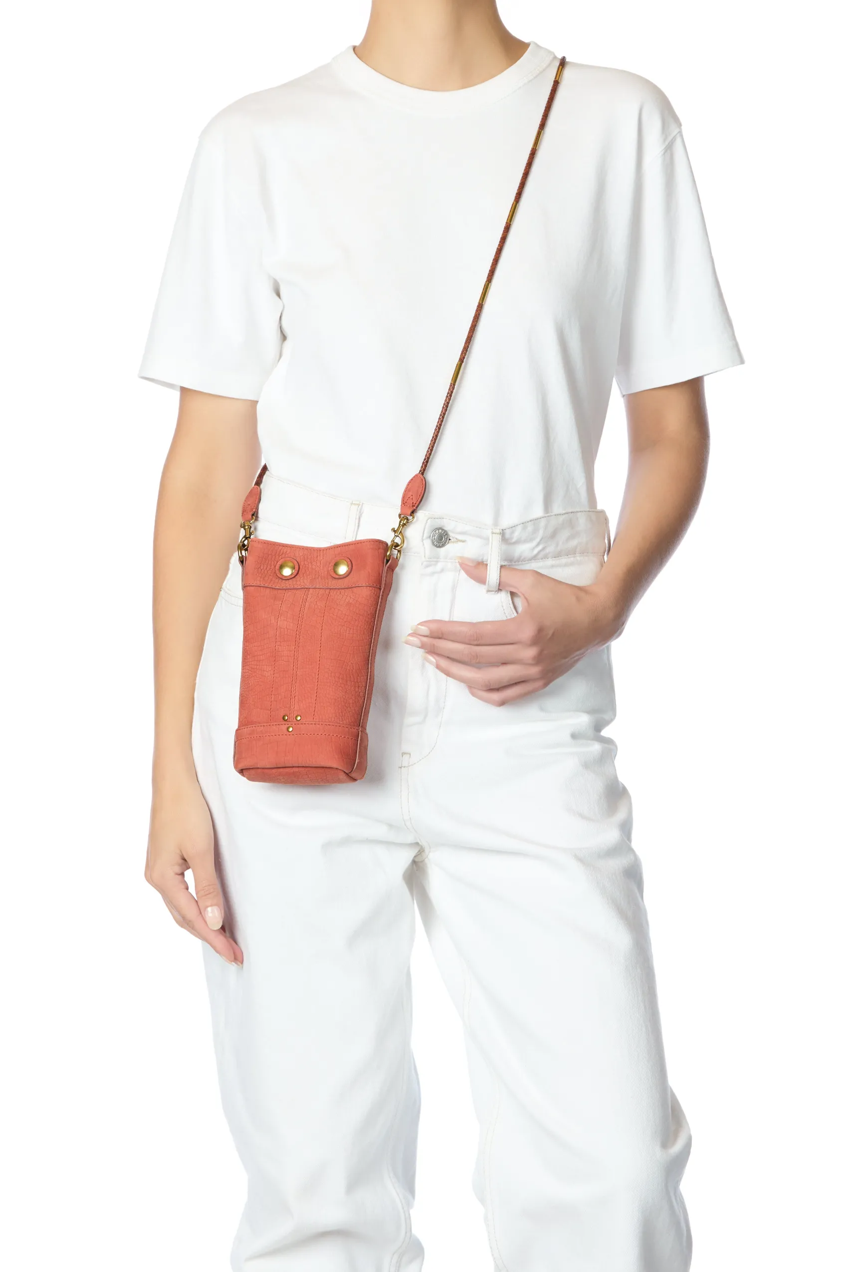 Jérôme Dreyfuss Ben Mini ImpriméCrocoTerracottataurillon Hot