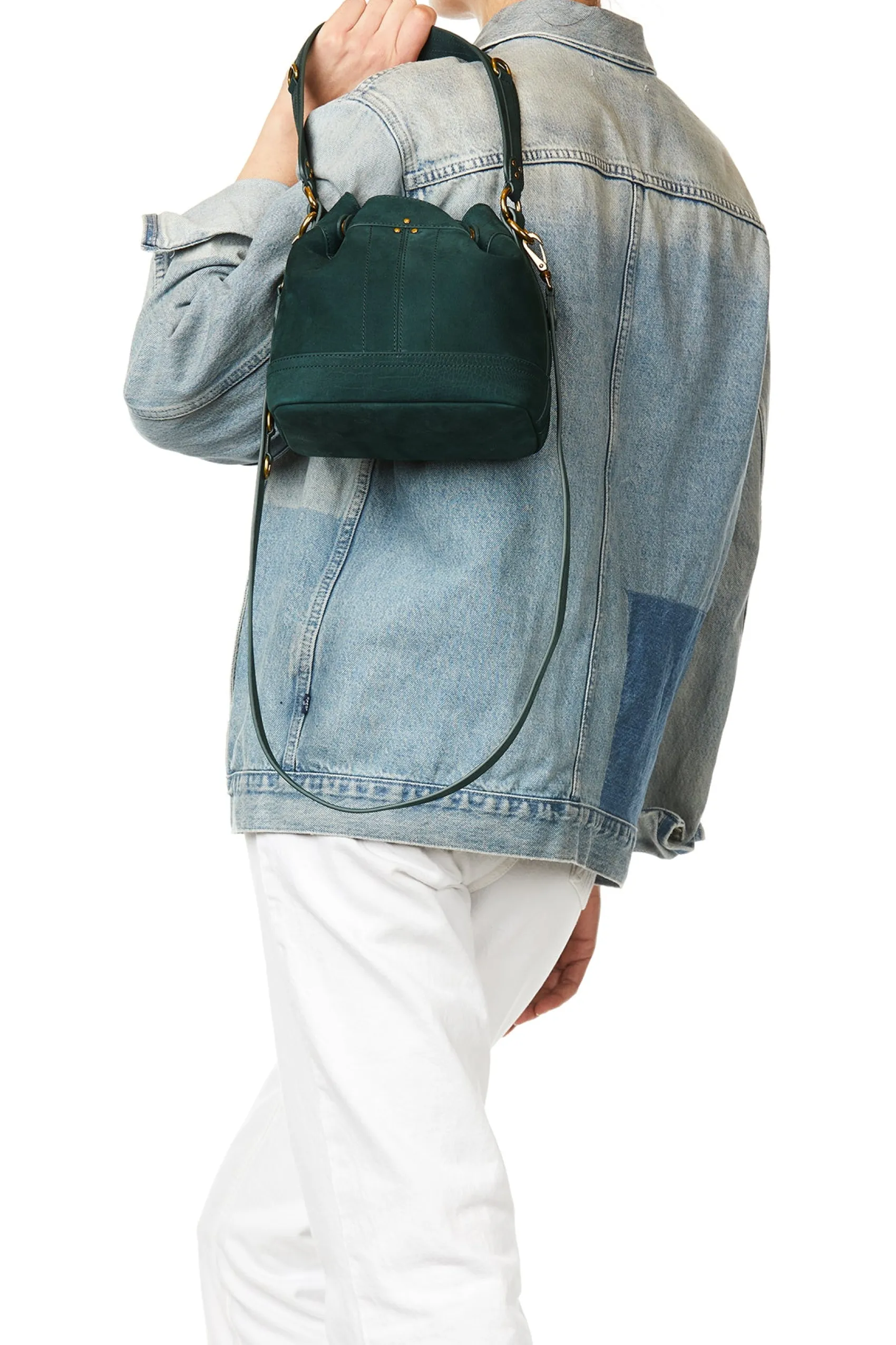 Jérôme Dreyfuss Ben S ImpriméCrocoCanardTaurillon Clearance