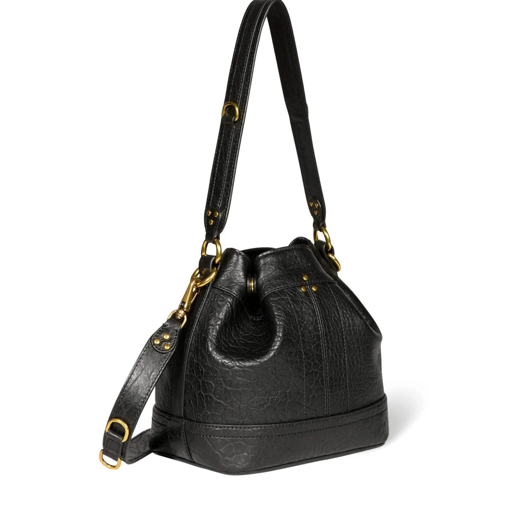 Jérôme Dreyfuss Ben S BubbleNoirLambskin Best Sale