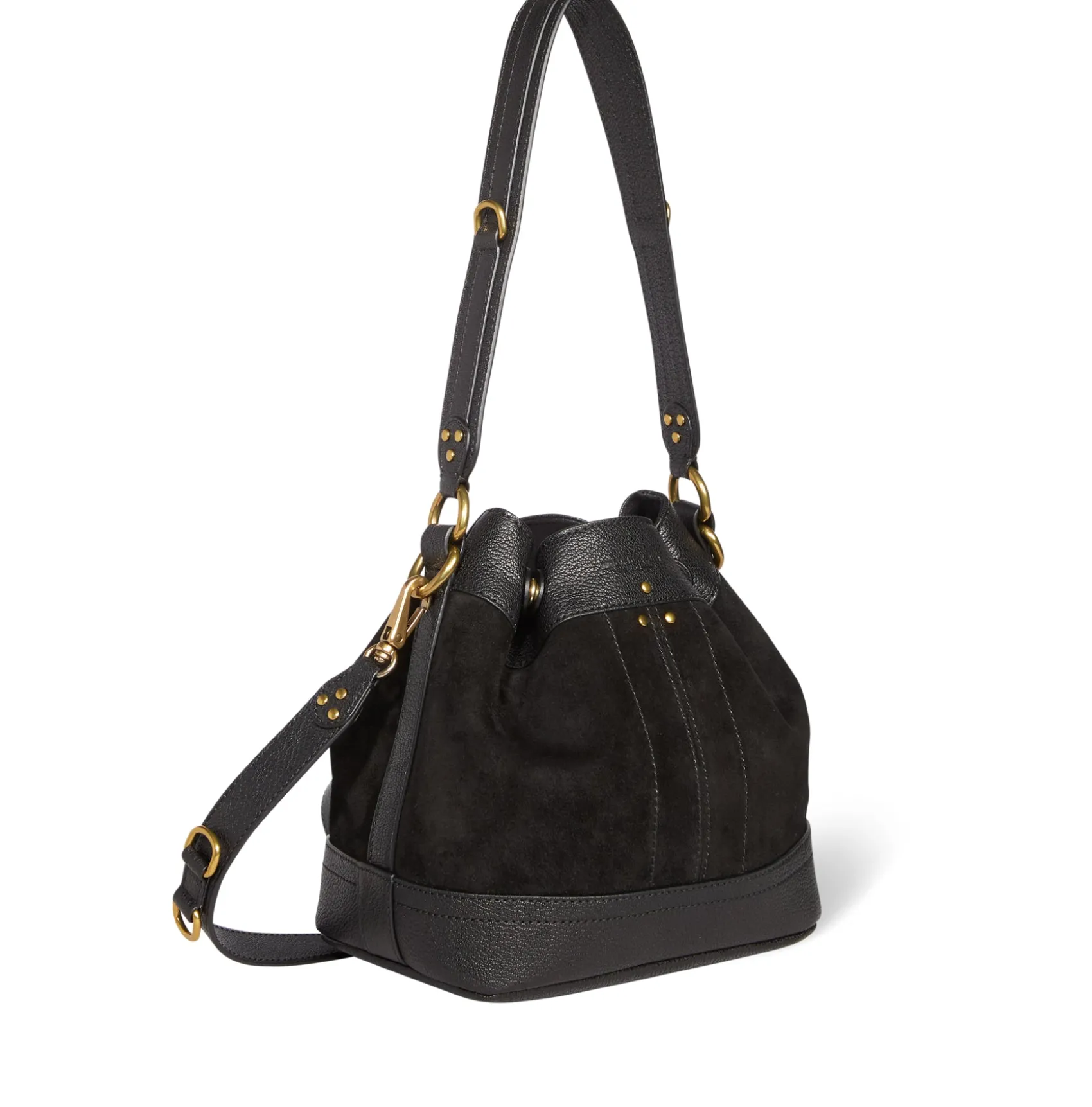 Jérôme Dreyfuss Ben S NoirSplitSuede New