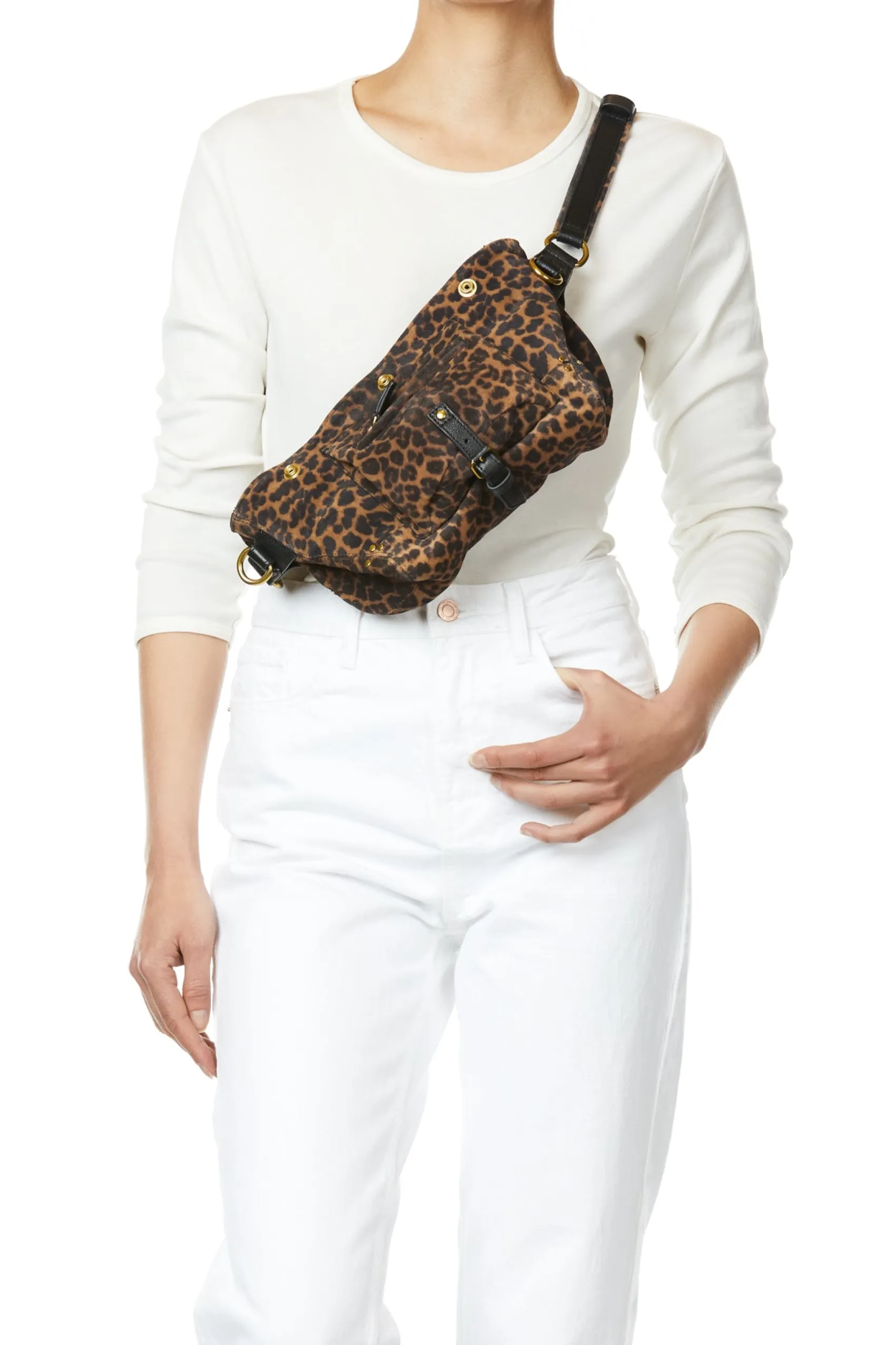 Jérôme Dreyfuss Billy Banane LéoChamoisSplitSuede Fashion