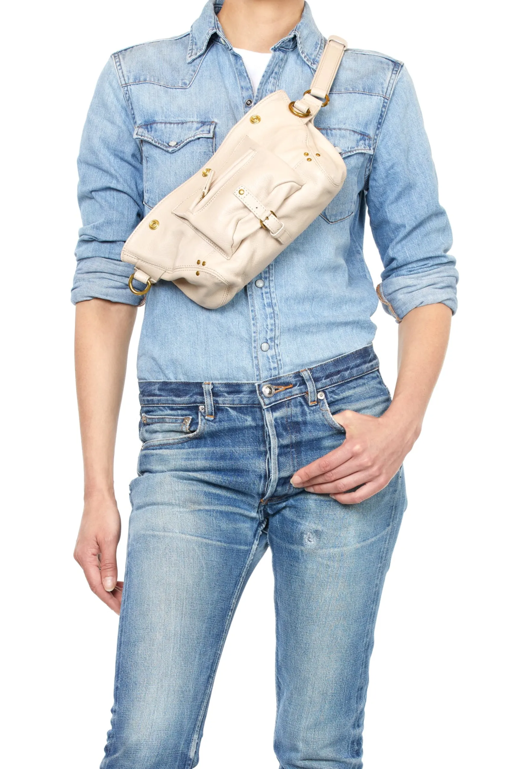 Jérôme Dreyfuss Billy Banane EcrugrainéGoatskin Store