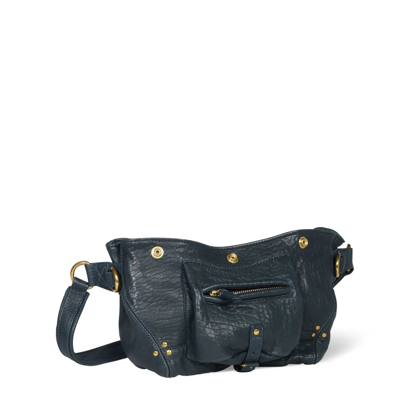 Jérôme Dreyfuss Billy Banane BubblePetrolLambskin Fashion