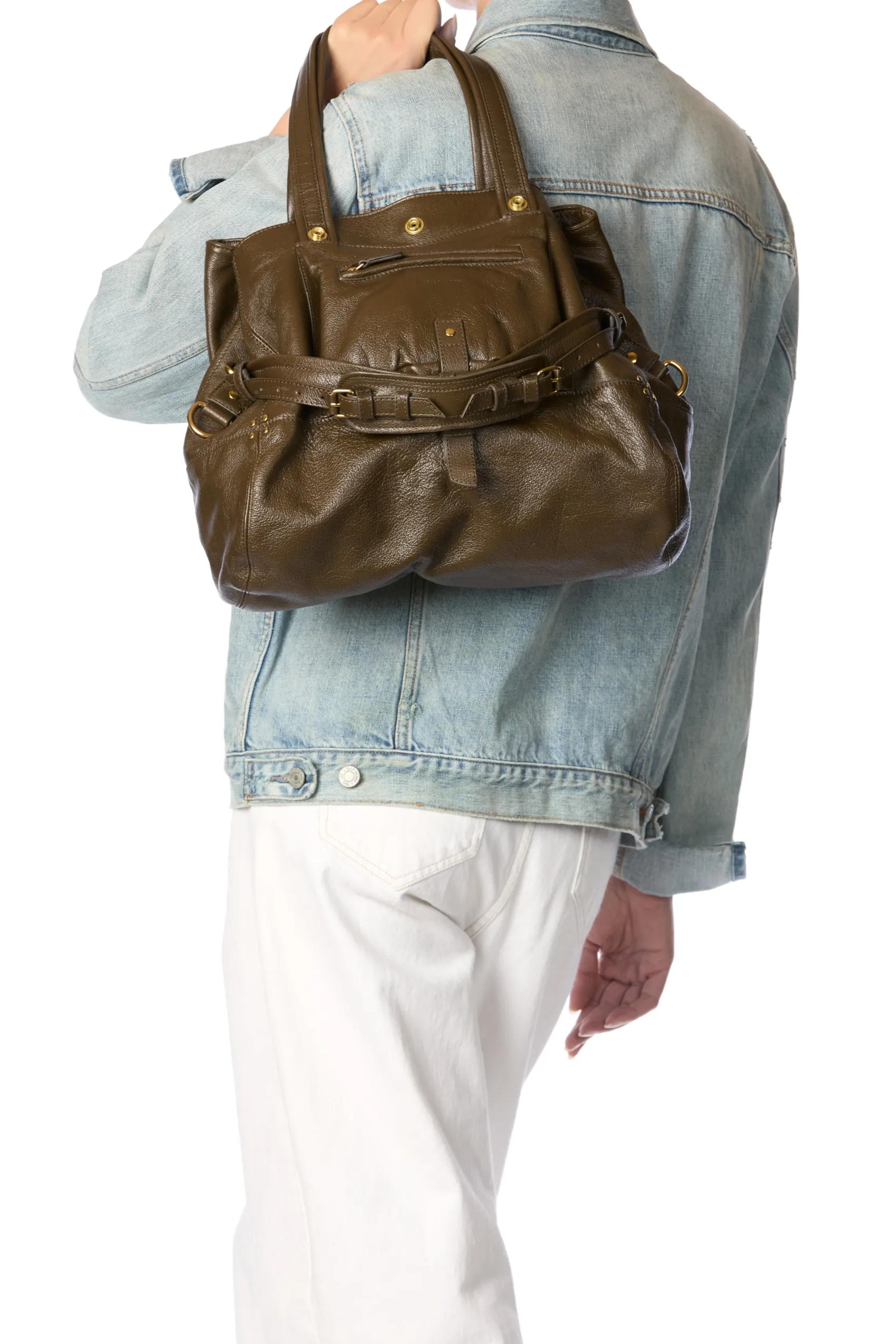 Jérôme Dreyfuss Billy M KakiBuffaloskin Cheap