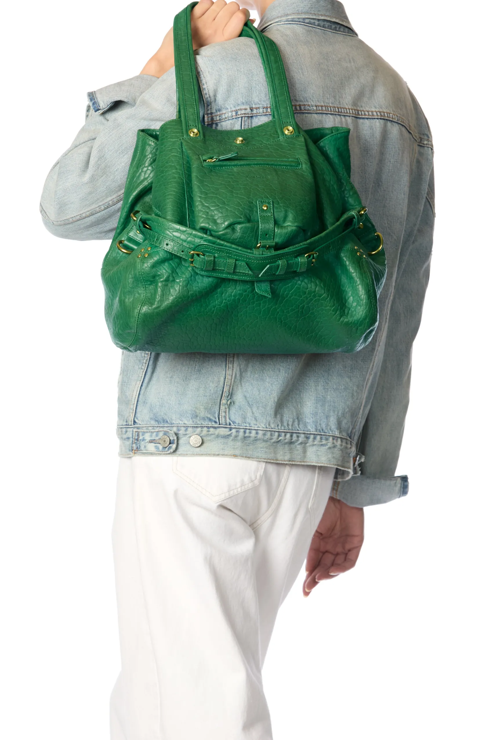 Jérôme Dreyfuss Billy M GazonLambskin New