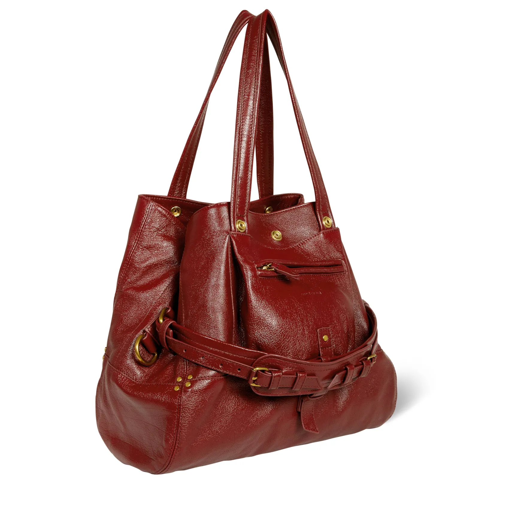 Jérôme Dreyfuss Billy M AcajouBuffaloskin Store