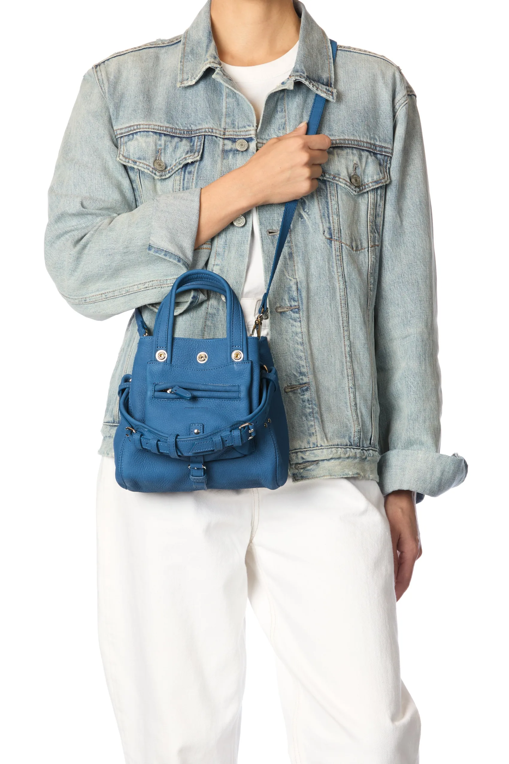 Jérôme Dreyfuss Billy Nano NubuckindigoCowskin Store