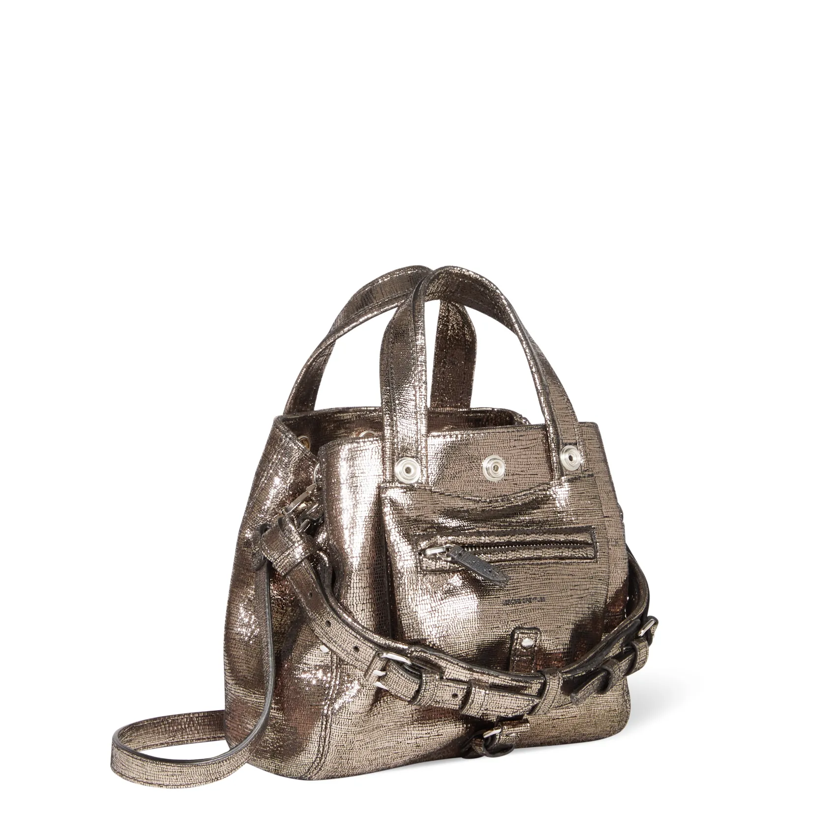 Jérôme Dreyfuss Billy Nano LaméChampagneGoatskin Best