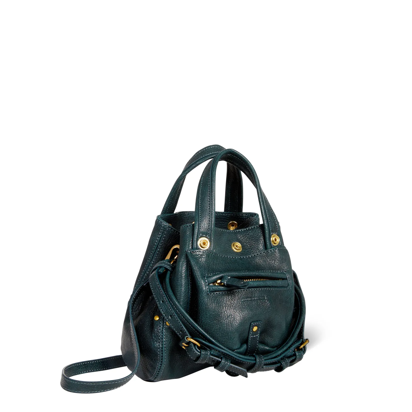 Jérôme Dreyfuss Billy Nano PetrolGoatskin New