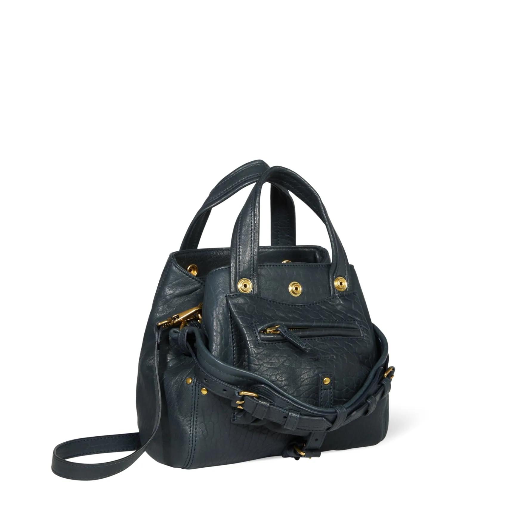 Jérôme Dreyfuss Billy Nano BubblePetrolLambskin Fashion