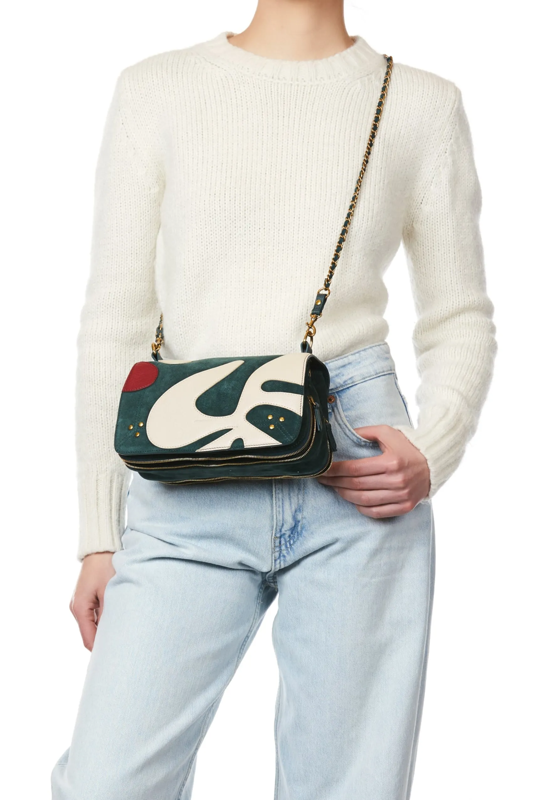 Jérôme Dreyfuss Bobi JapanCanardSplitSuede Clearance