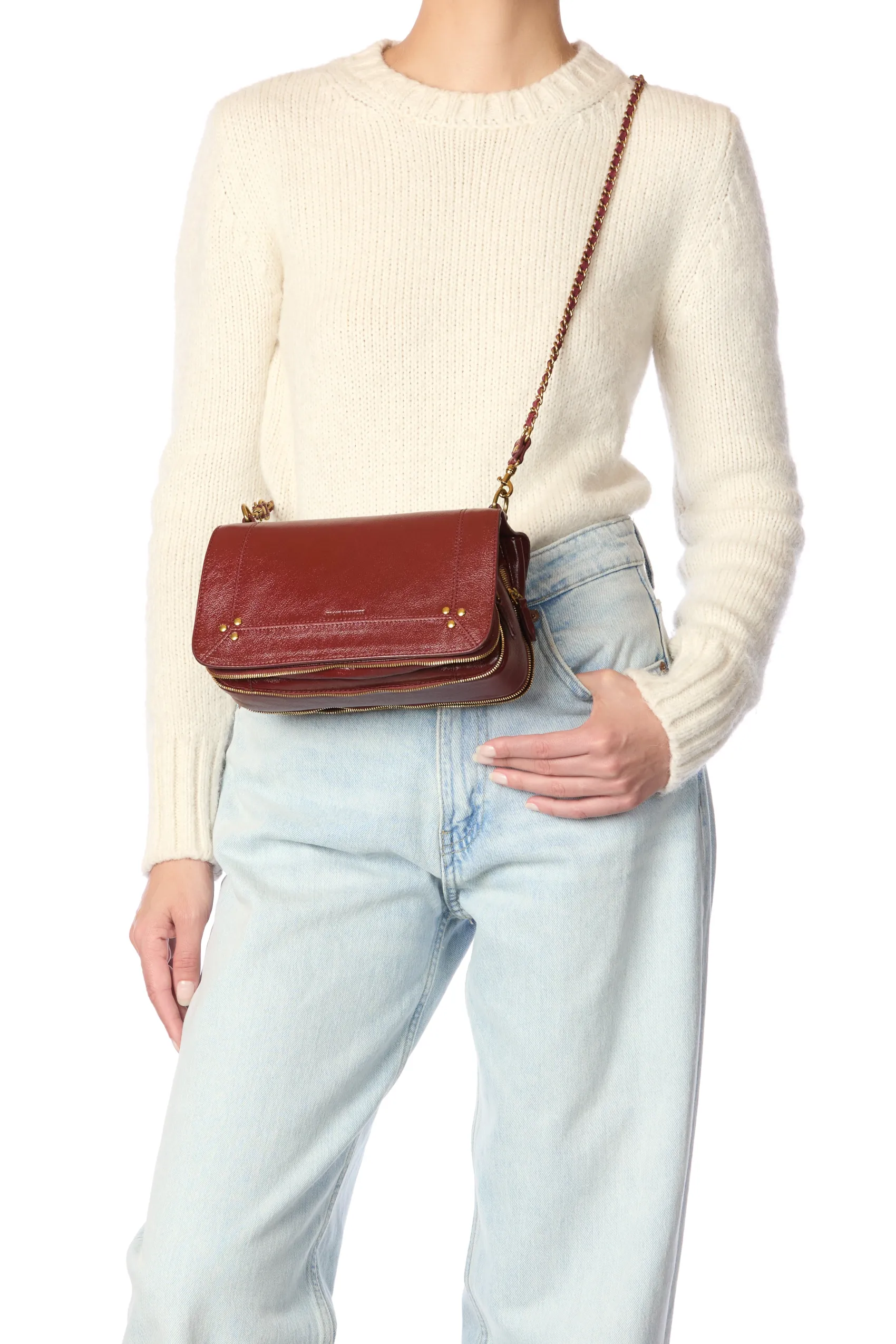 Jérôme Dreyfuss Bobi AcajouBuffaloskin Shop