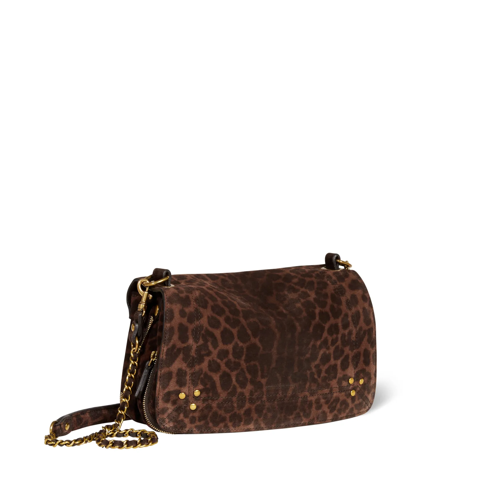 Jérôme Dreyfuss Bobi ImpriméLéopardNaturelSplitSuede Outlet