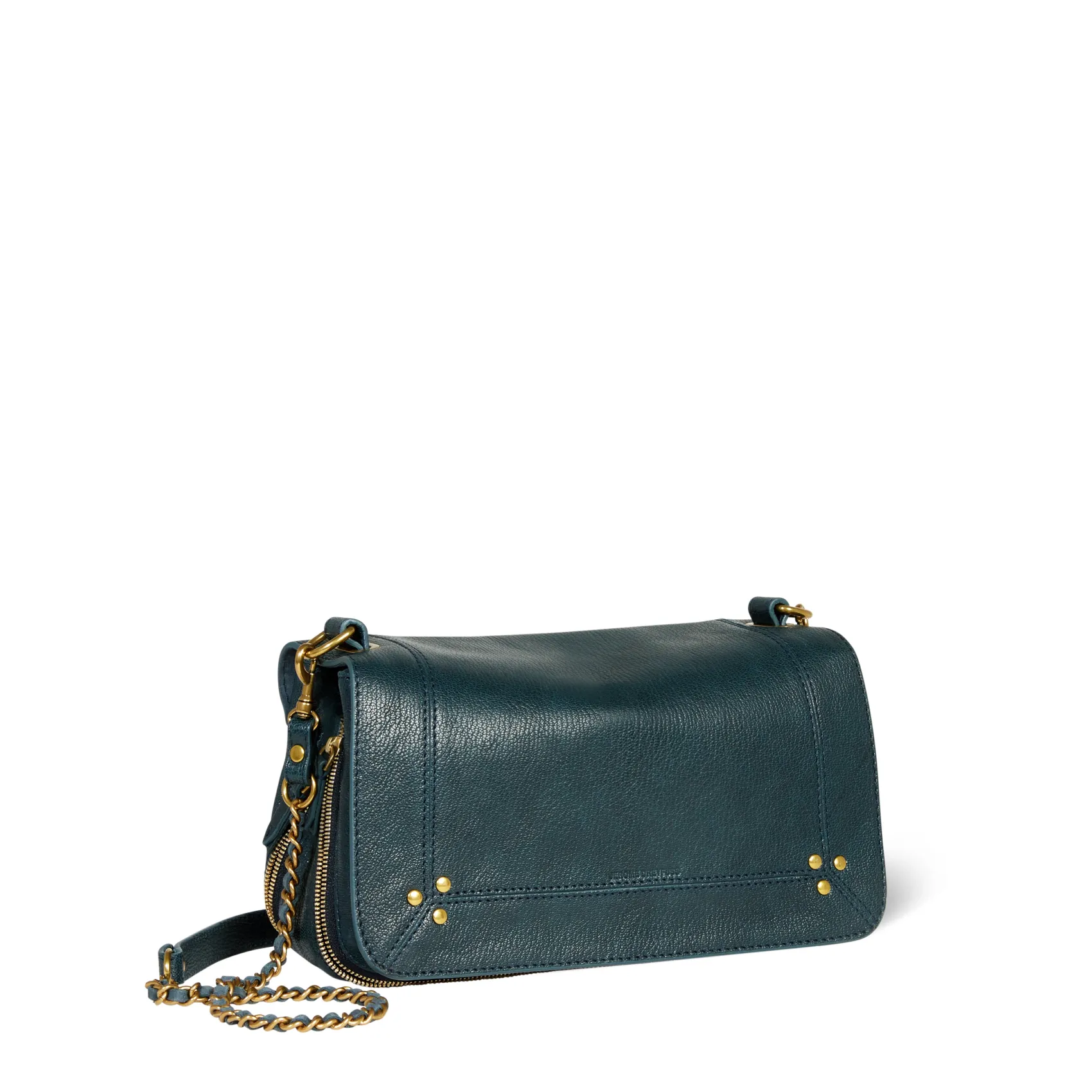 Jérôme Dreyfuss Bobi PetrolGoatskin New