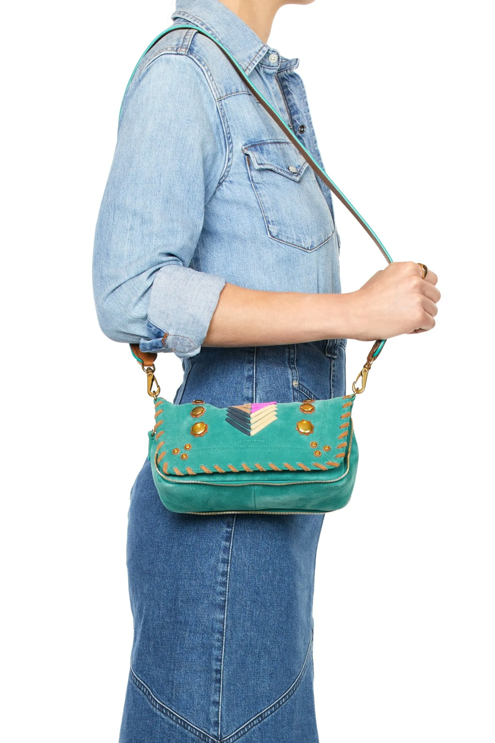 Jérôme Dreyfuss Bobi S GauchoCactusSplitSuede Hot