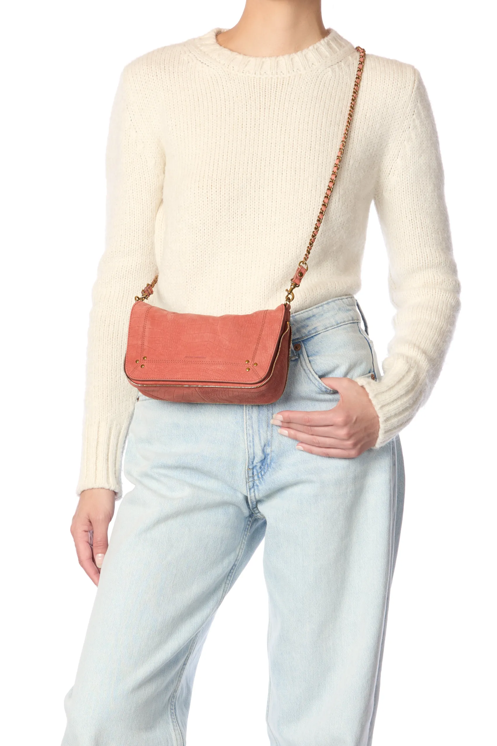 Jérôme Dreyfuss Bobi S ImpriméCrocoTerracottataurillon Cheap