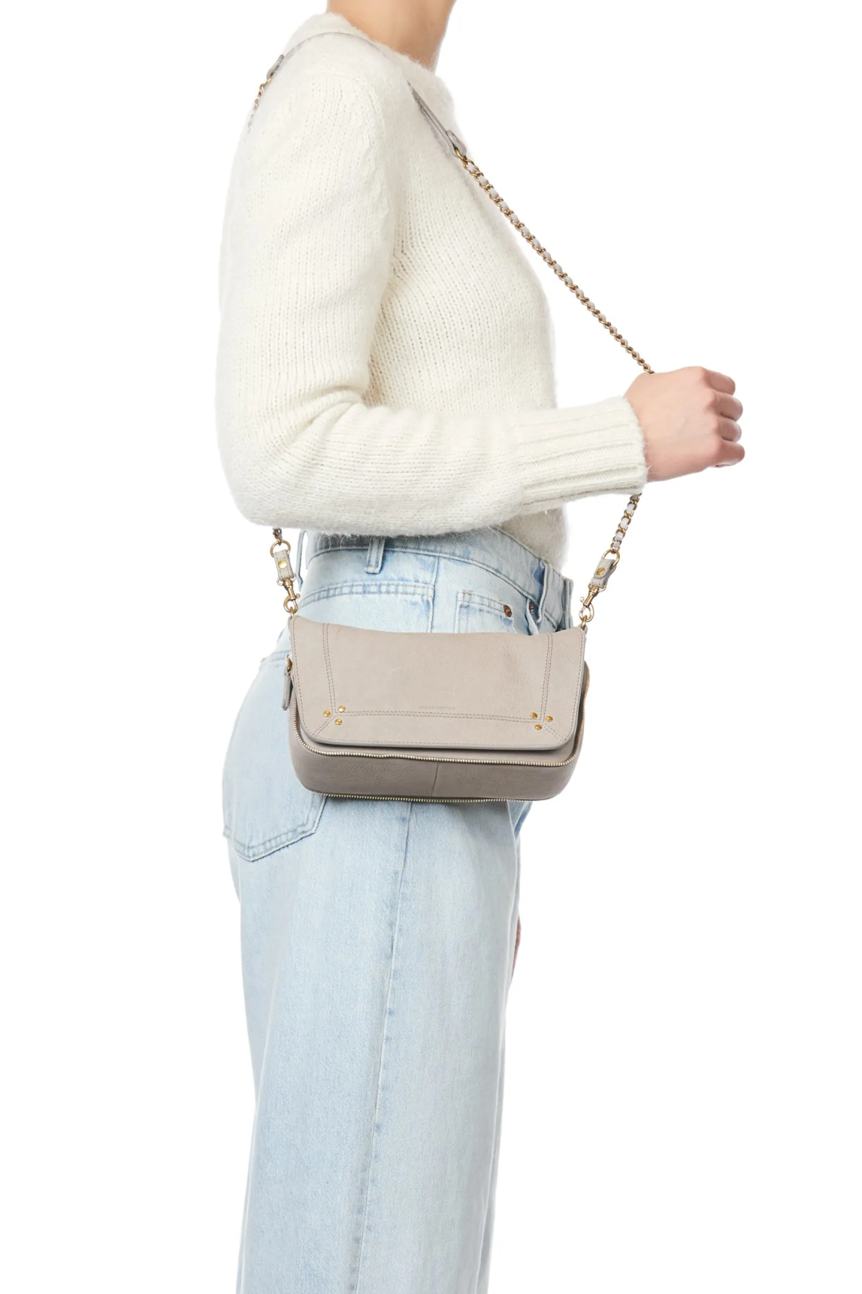 Jérôme Dreyfuss Bobi S BetonCalfskin Outlet