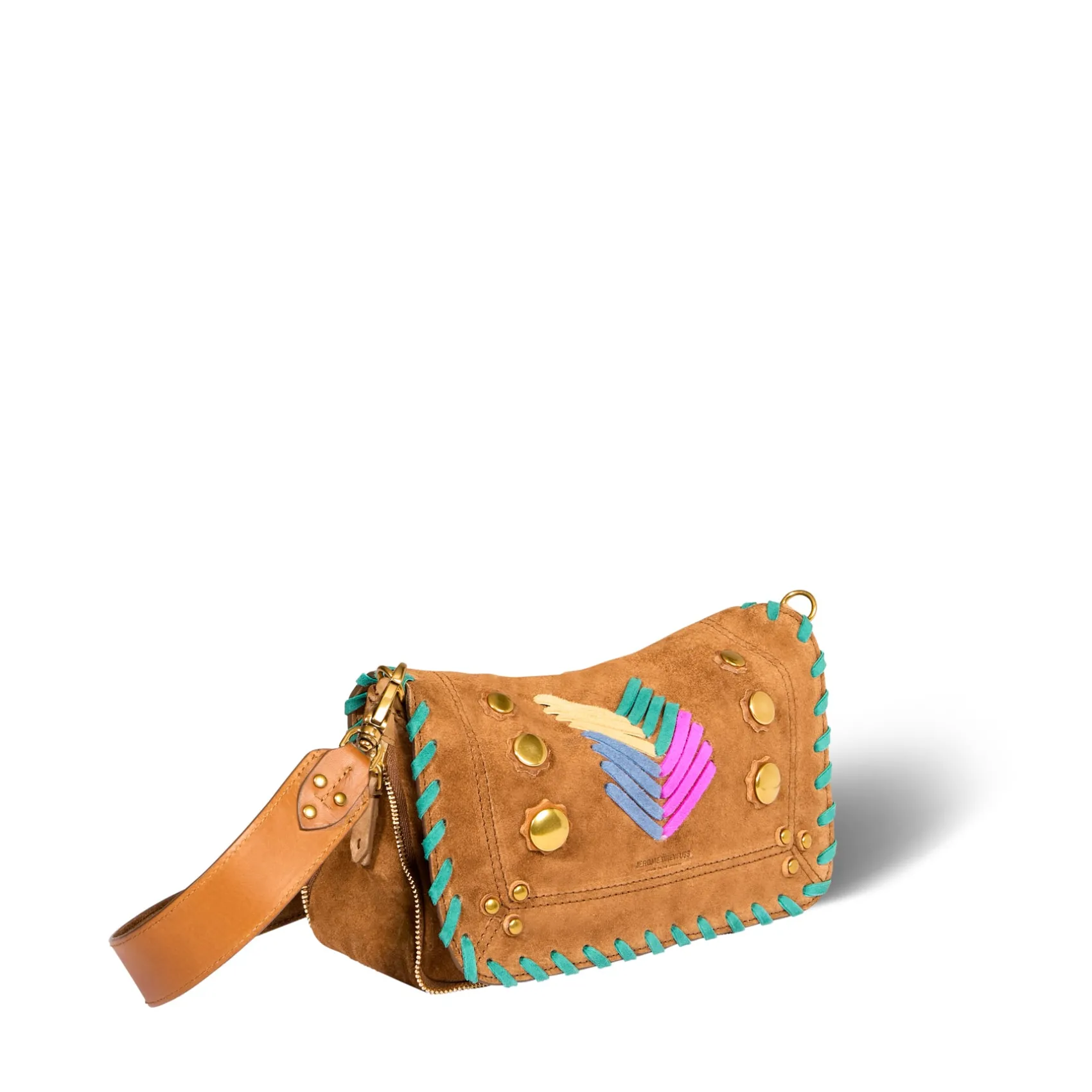 Jérôme Dreyfuss Bobi S GauchoTabacSplitSuede New