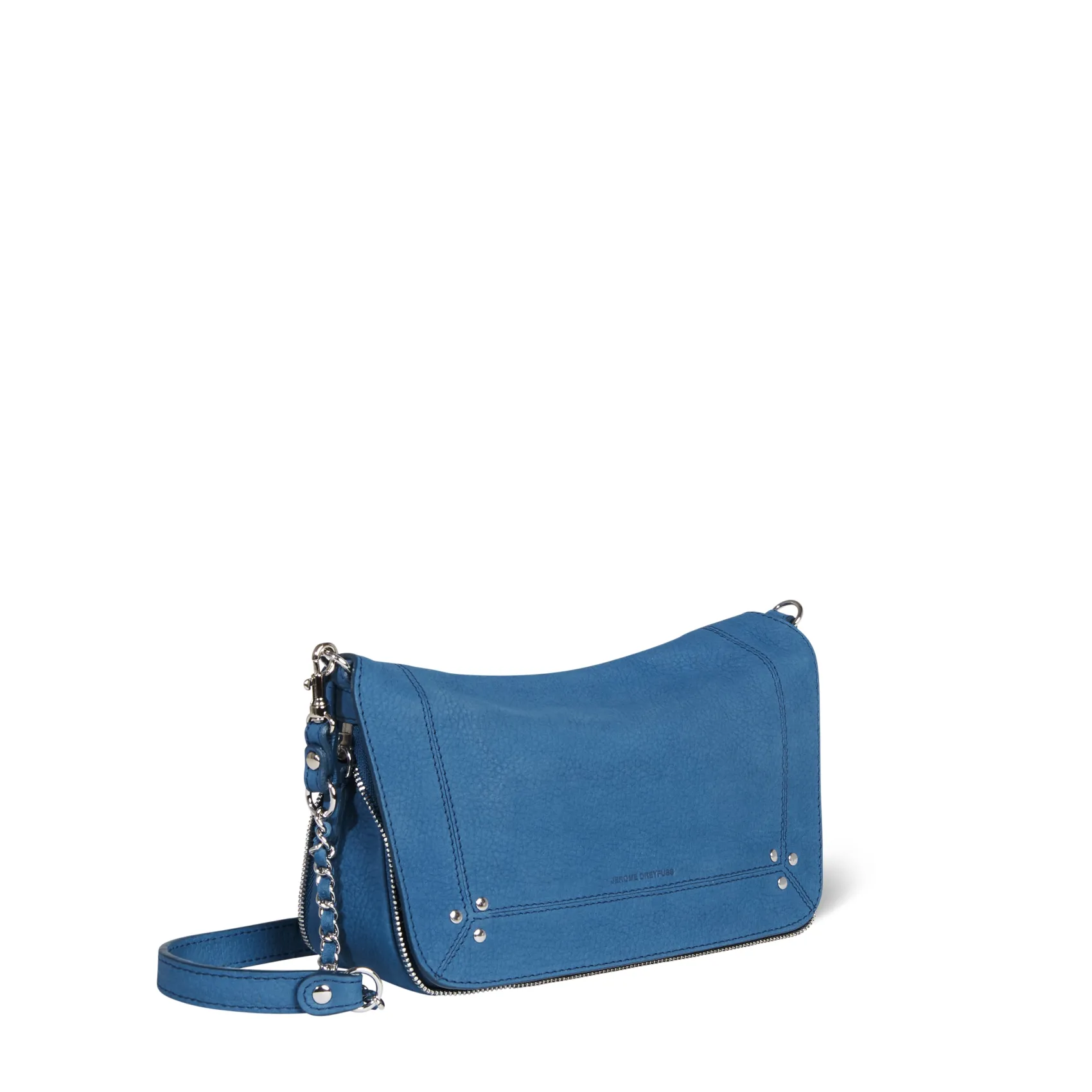 Jérôme Dreyfuss Bobi S NubuckindigoCowskin Flash Sale