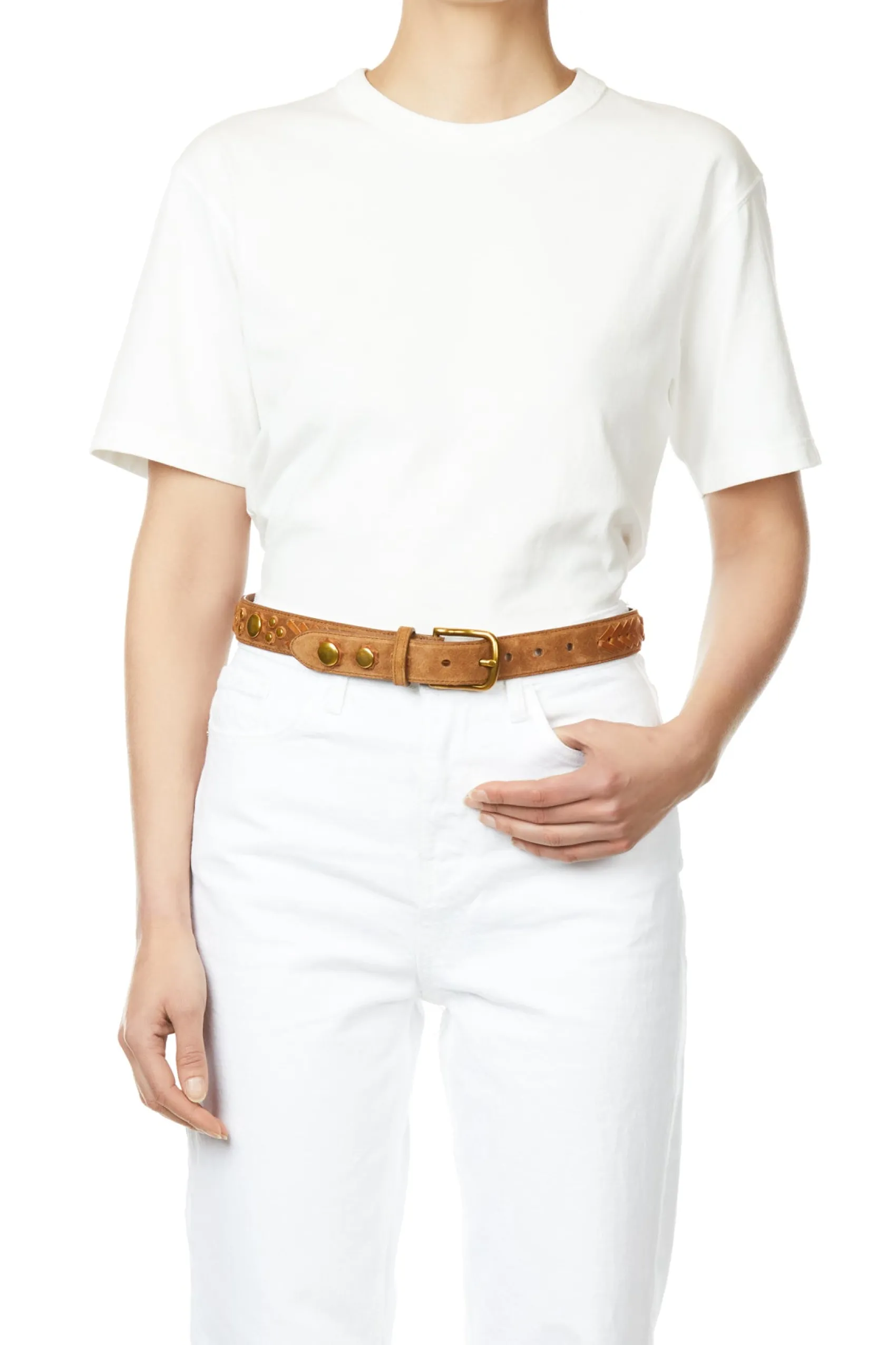 Jérôme Dreyfuss Ceinture Gaucho TabacSplitSuede Store