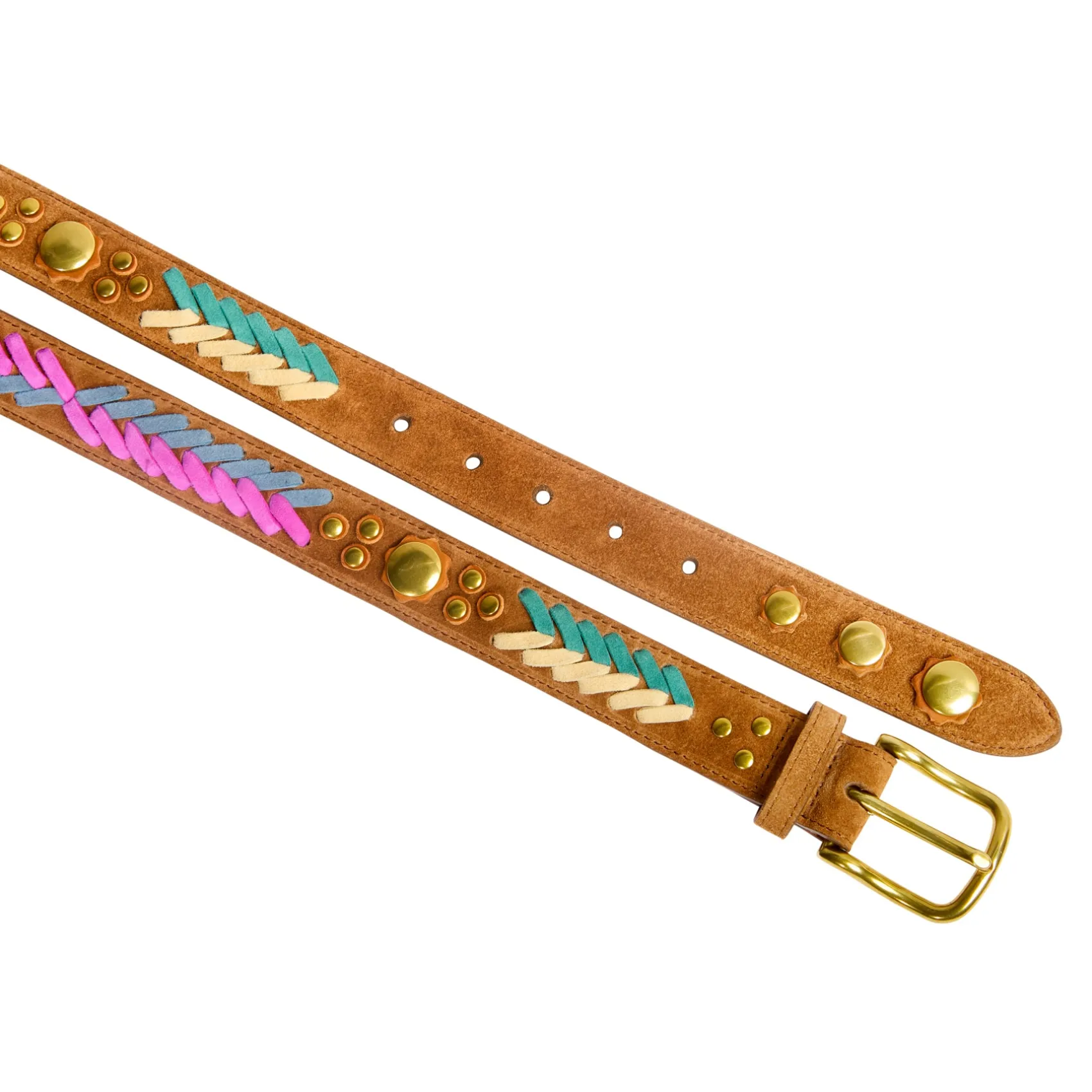 Jérôme Dreyfuss Ceinture Gaucho GauchoTabacSplitSuede Hot