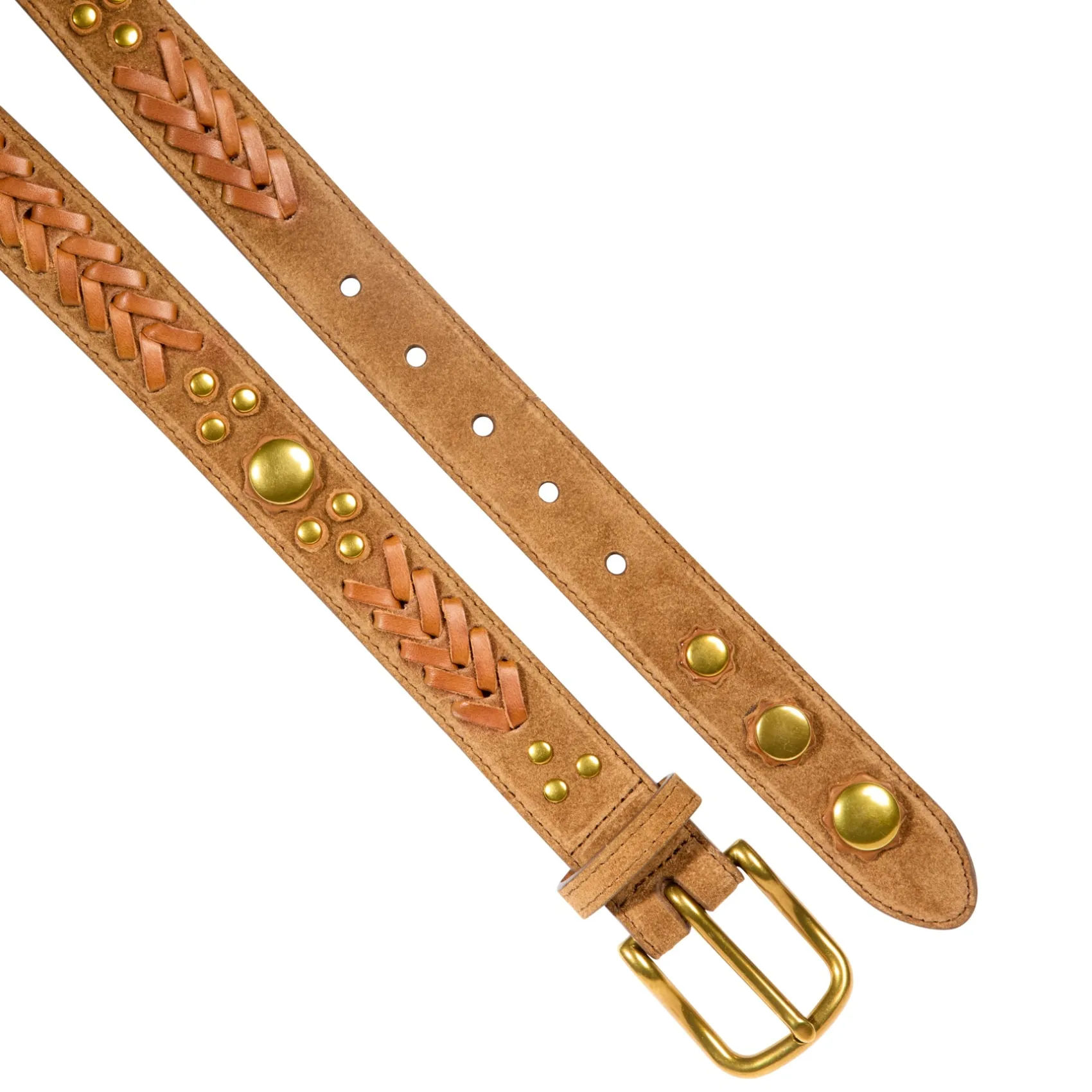 Jérôme Dreyfuss Ceinture Gaucho TabacSplitSuede Store