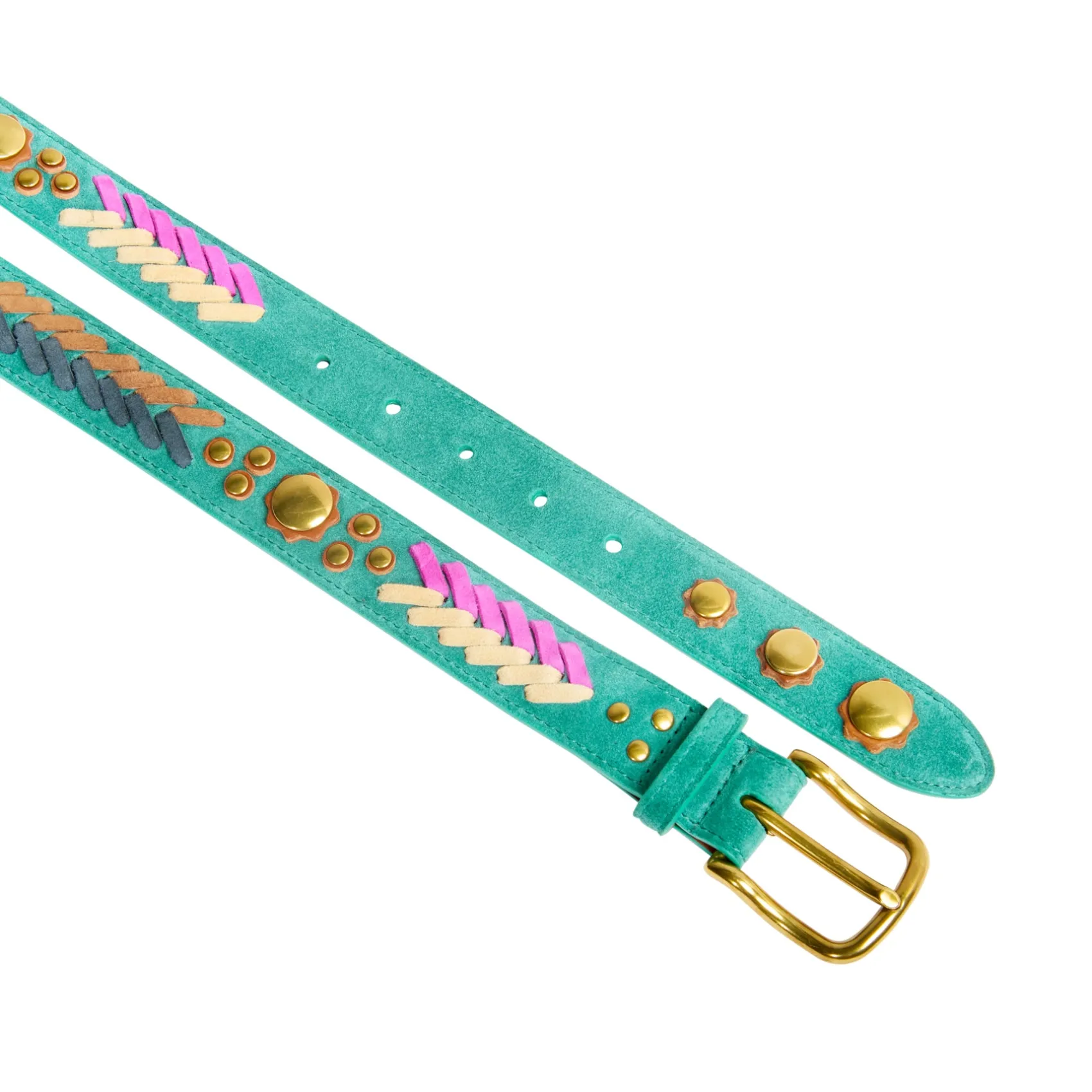 Jérôme Dreyfuss Ceinture Gaucho GauchoCactusSplitSuede Clearance