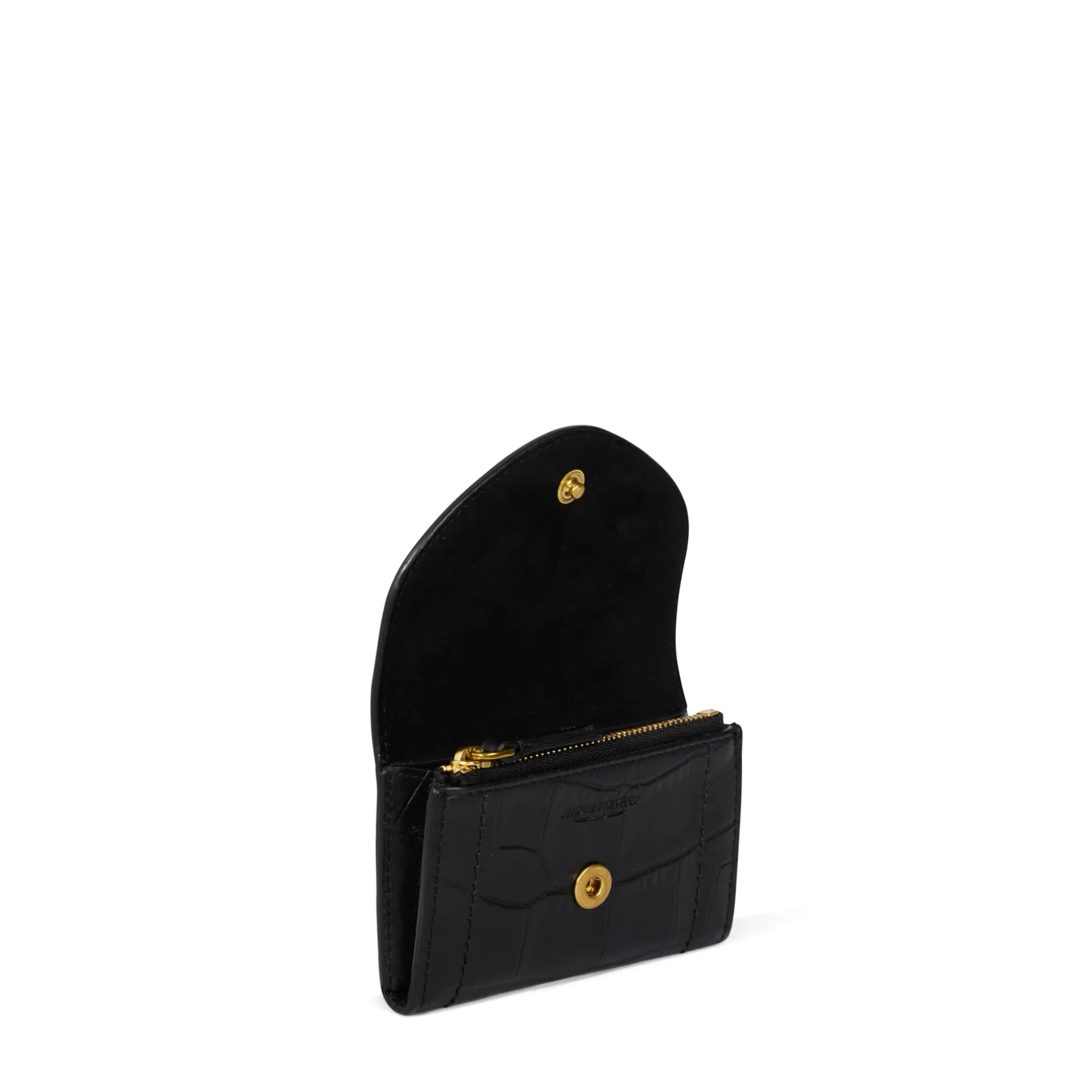 Jérôme Dreyfuss Helmut PM CrocoNoirCowskin New