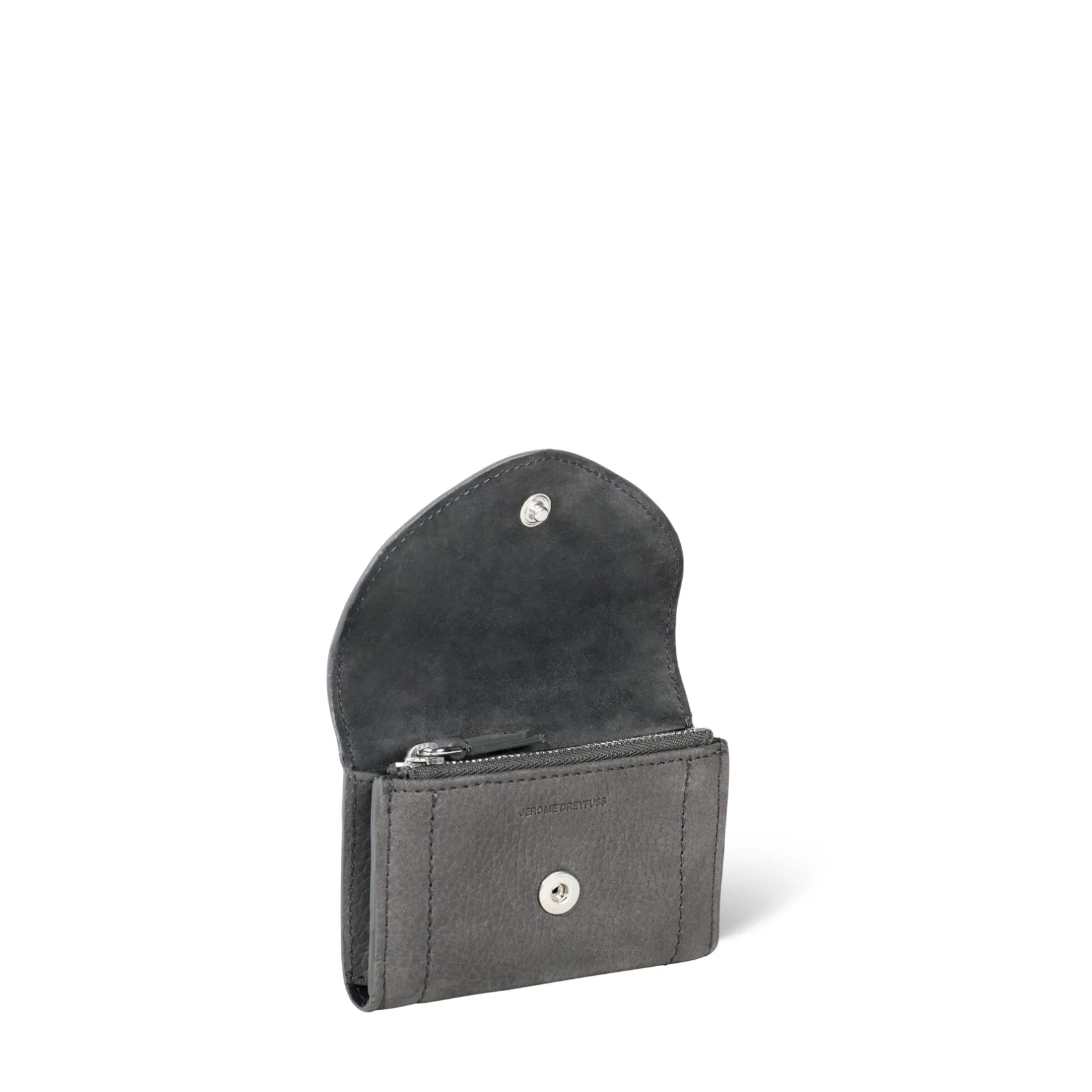 Jérôme Dreyfuss Helmut PM AnthraciteCalfskin Cheap