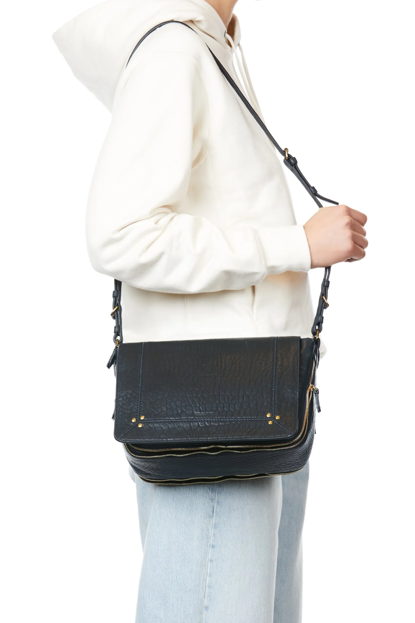 Jérôme Dreyfuss Igor BubblePetrolLambskin Online