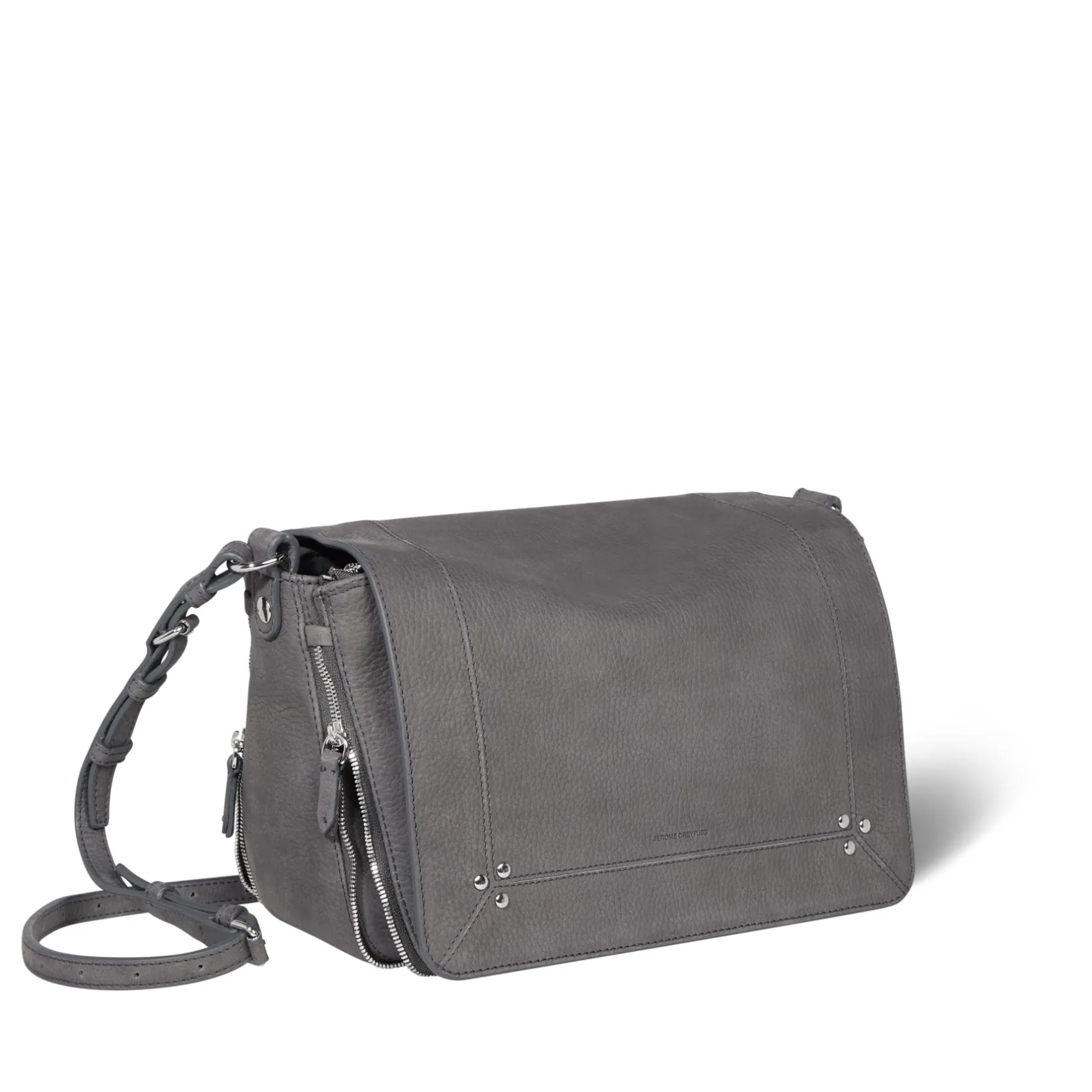 Jérôme Dreyfuss Igor AnthraciteCalfskin Online