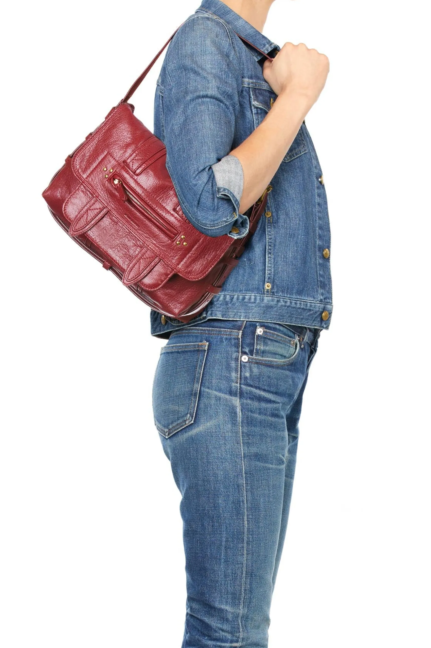 Jérôme Dreyfuss Joe M RubyGoatskin Cheap