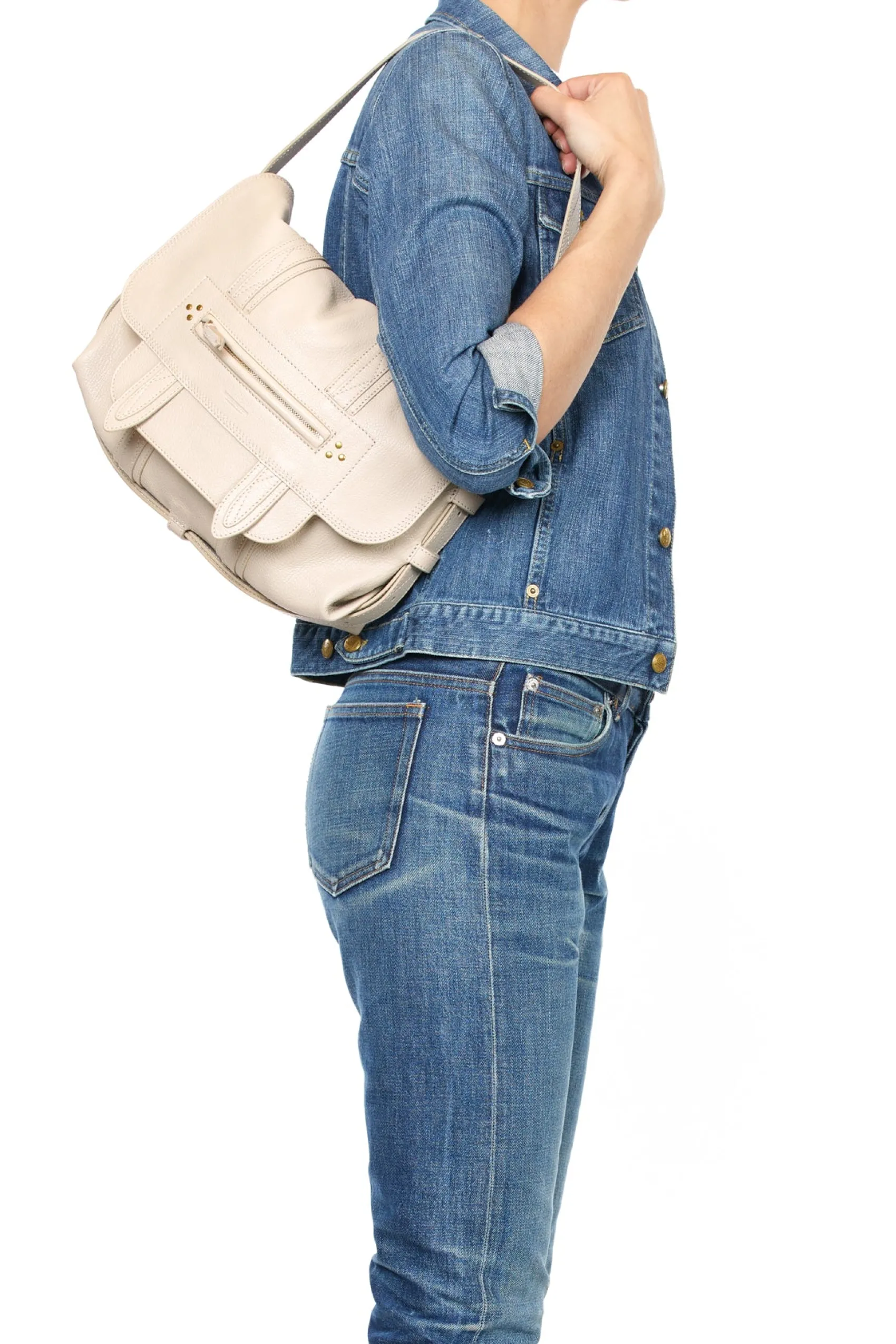 Jérôme Dreyfuss Joe M EcrugrainéGoatskin Cheap