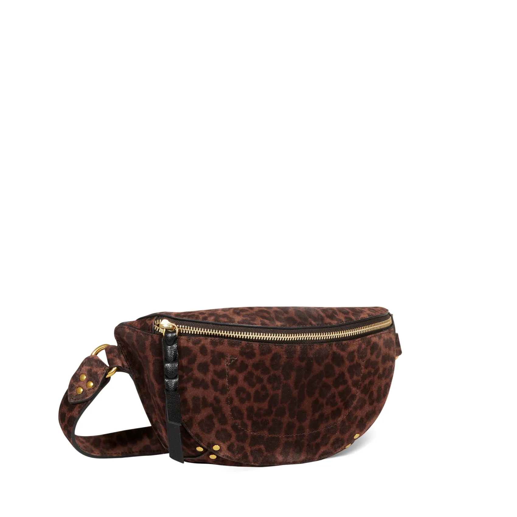 Jérôme Dreyfuss Lino banane ImpriméLéopardNaturelSplitSuede Store