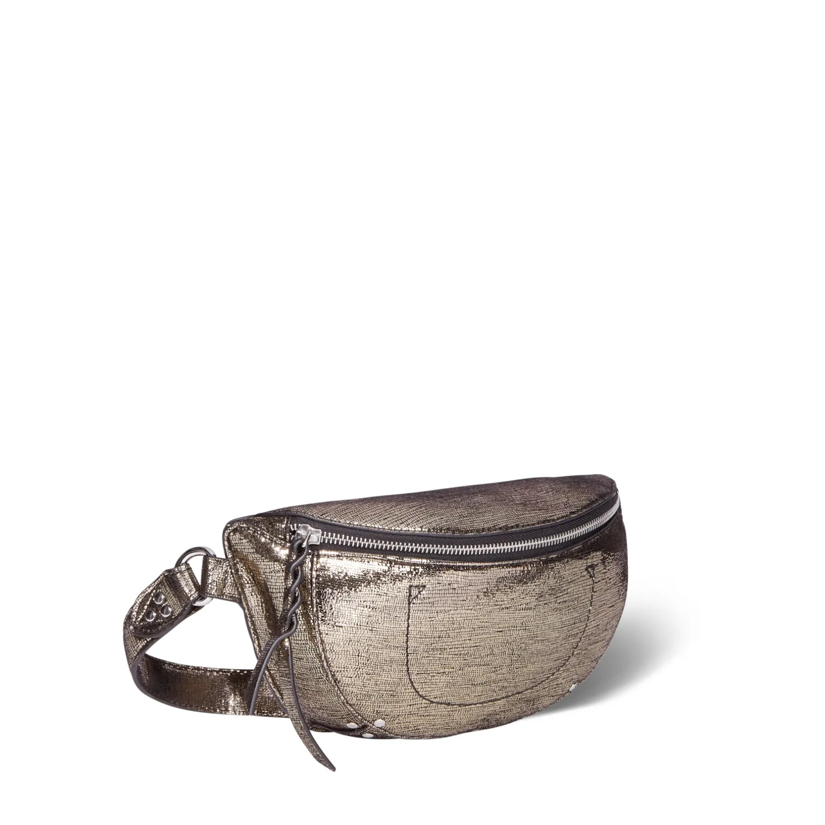 Jérôme Dreyfuss Lino banane LaméChampagneGoatskin Store