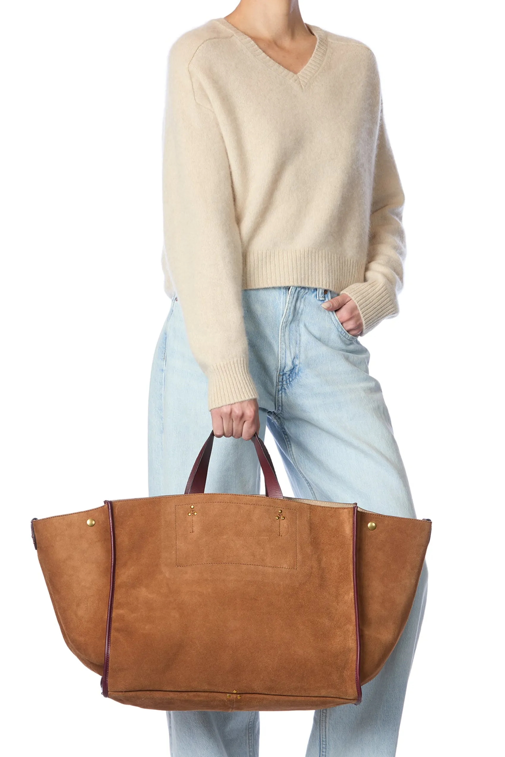 Jérôme Dreyfuss Léon L TabacSplitsuede Fashion