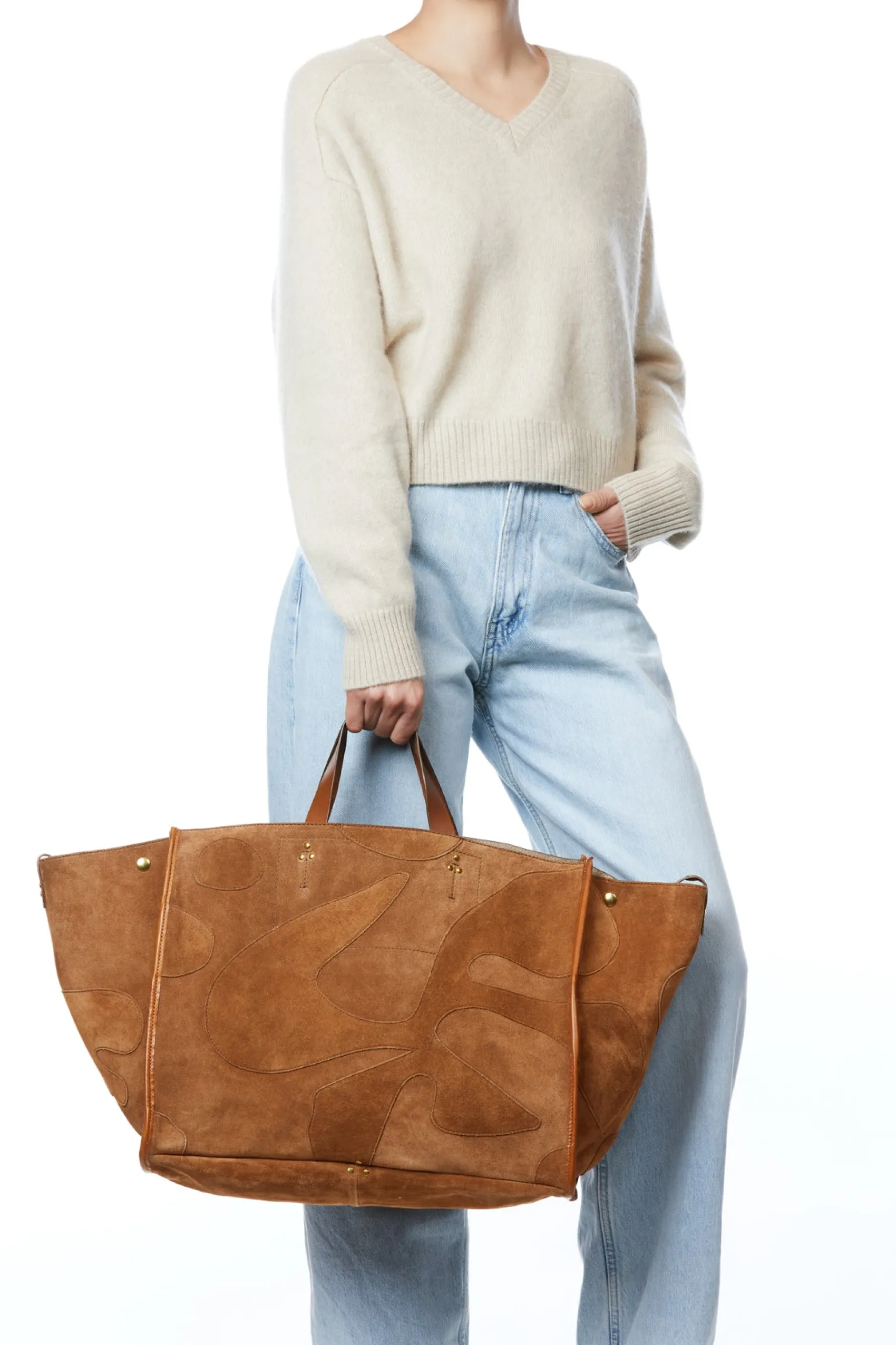 Jérôme Dreyfuss Léon L JapanTabacSplitSuede Best Sale