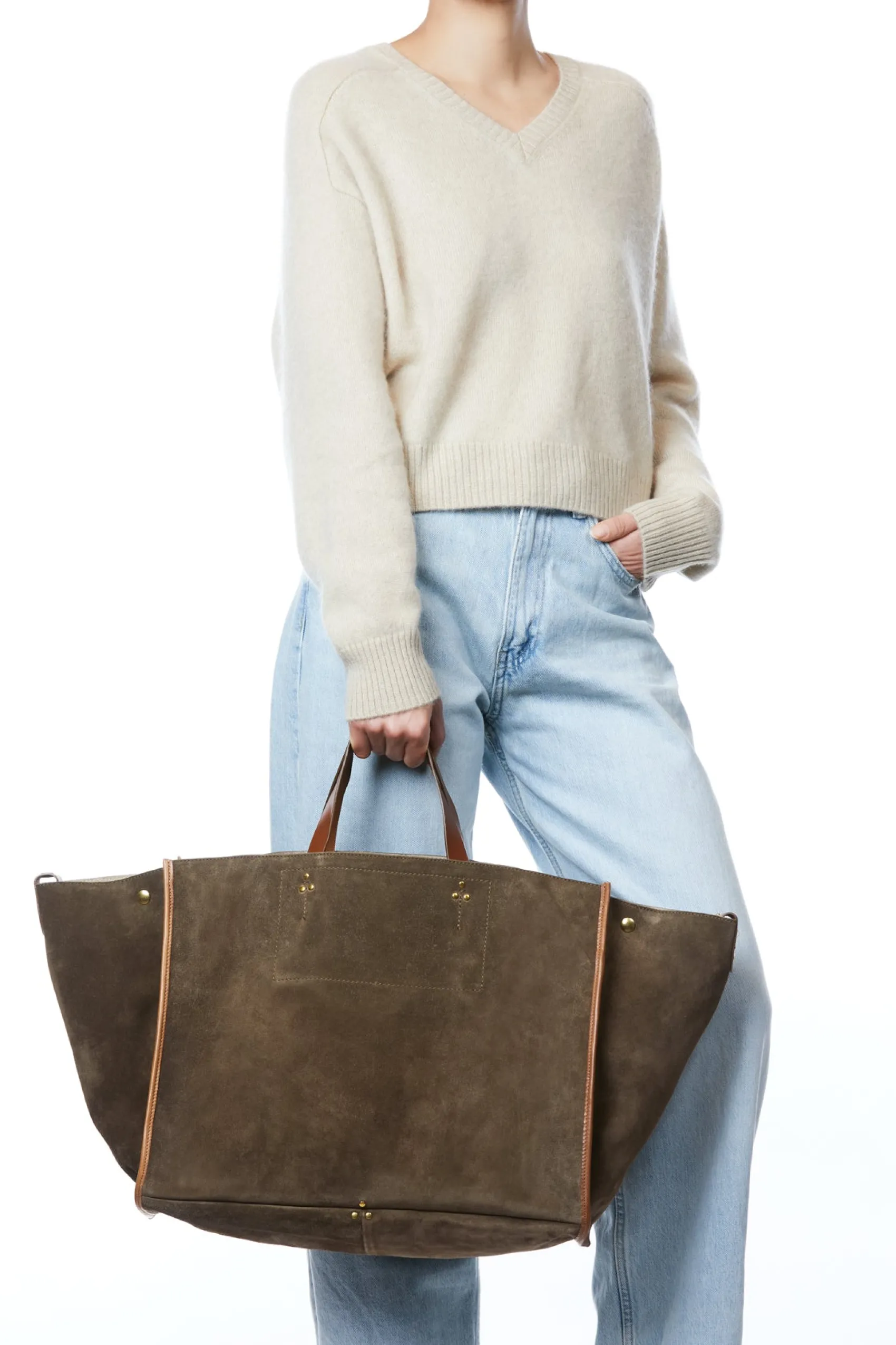 Jérôme Dreyfuss Léon L SavaneSplitSuede Discount