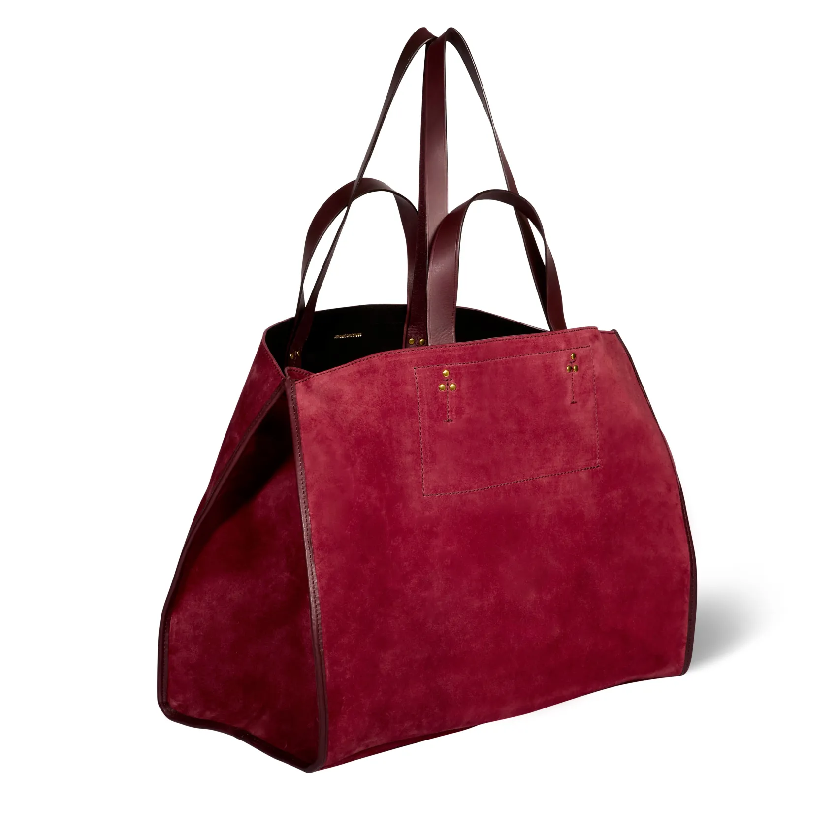 Jérôme Dreyfuss Léon L BurgundySplitSuede Store