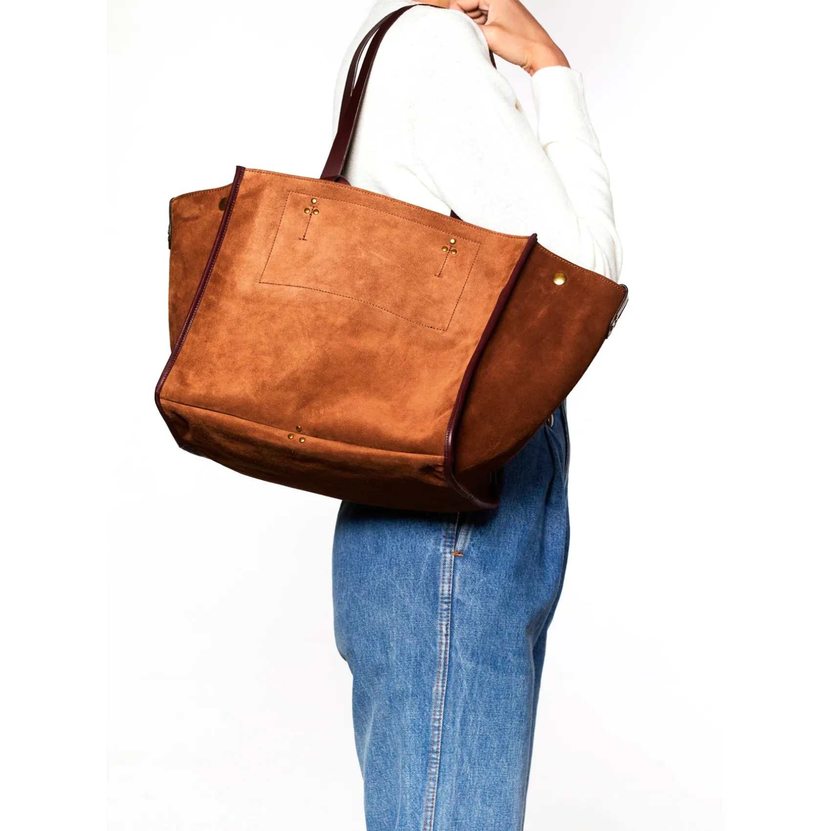 Jérôme Dreyfuss Léon M TabacSplitSuede Shop