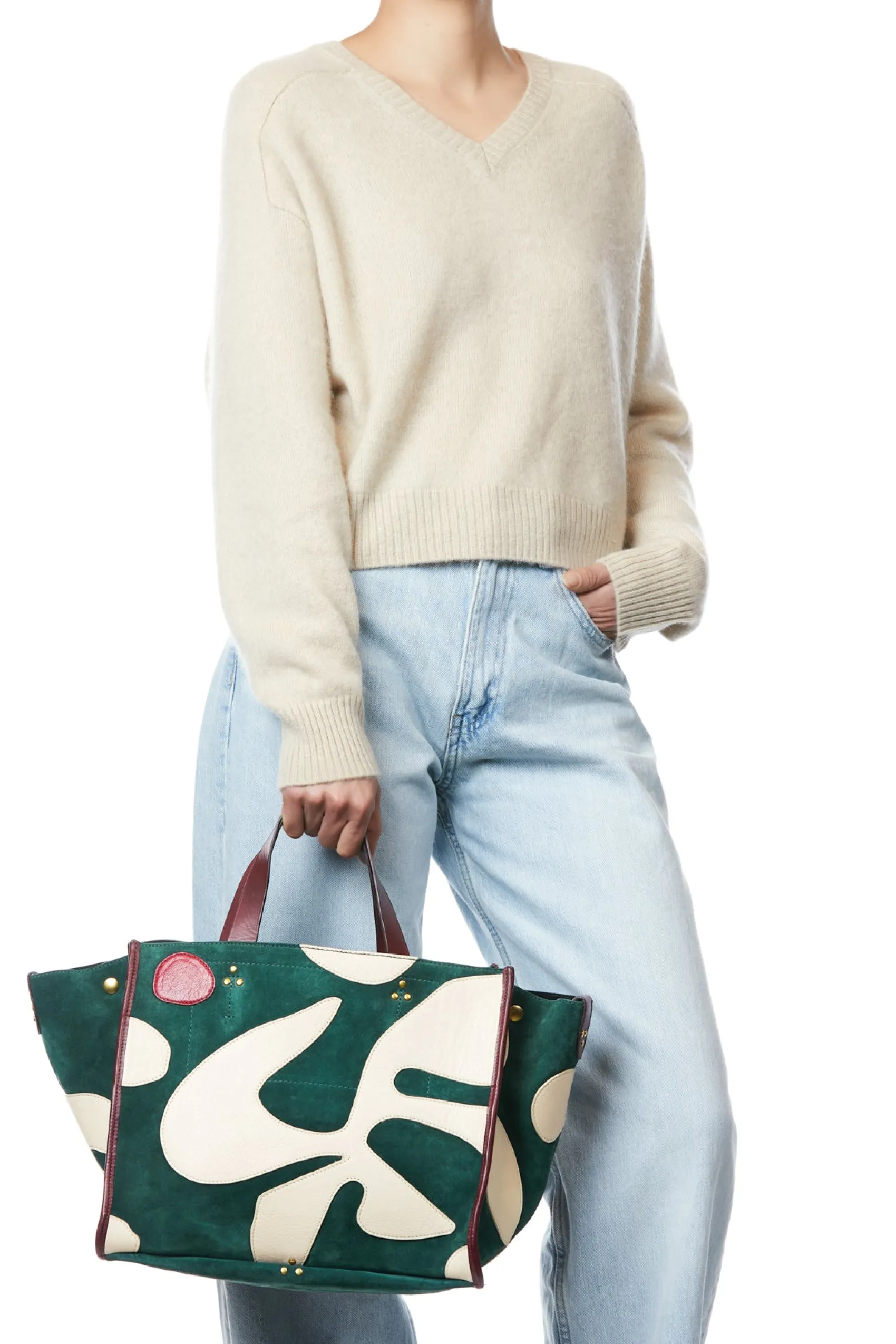 Jérôme Dreyfuss Léon M JapanCanardSplitSuede Clearance