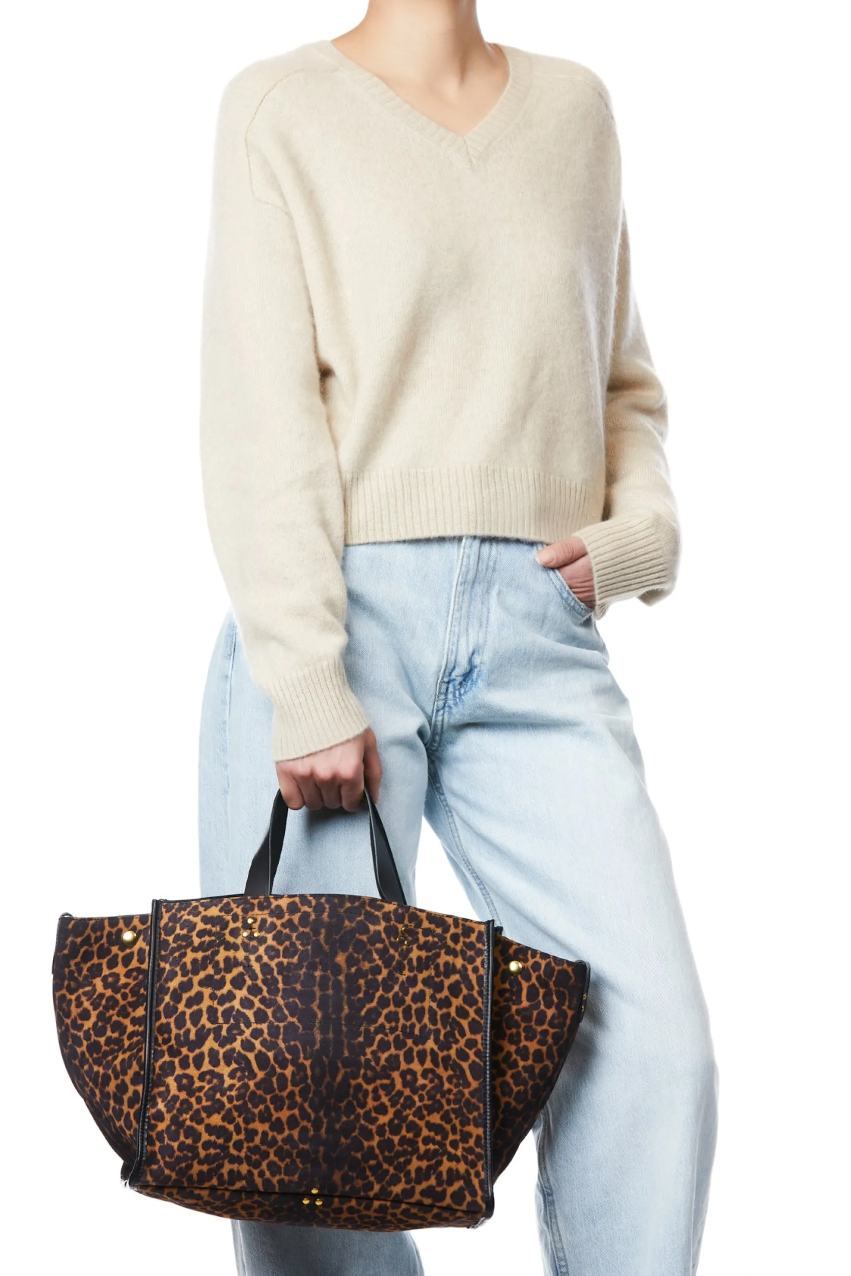 Jérôme Dreyfuss Léon M LéoChamoisSplitSuede Shop