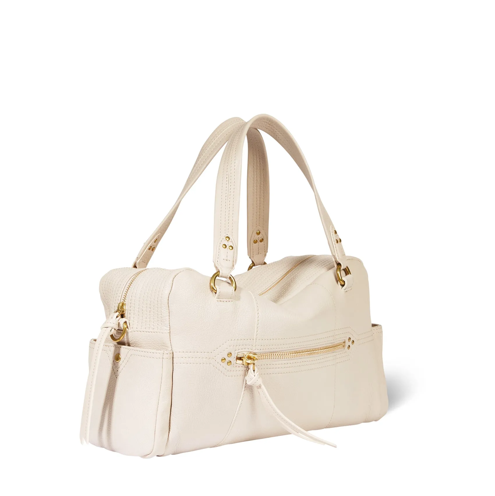 Jérôme Dreyfuss Lucky Bowling EcrugrainéGoatskin Fashion