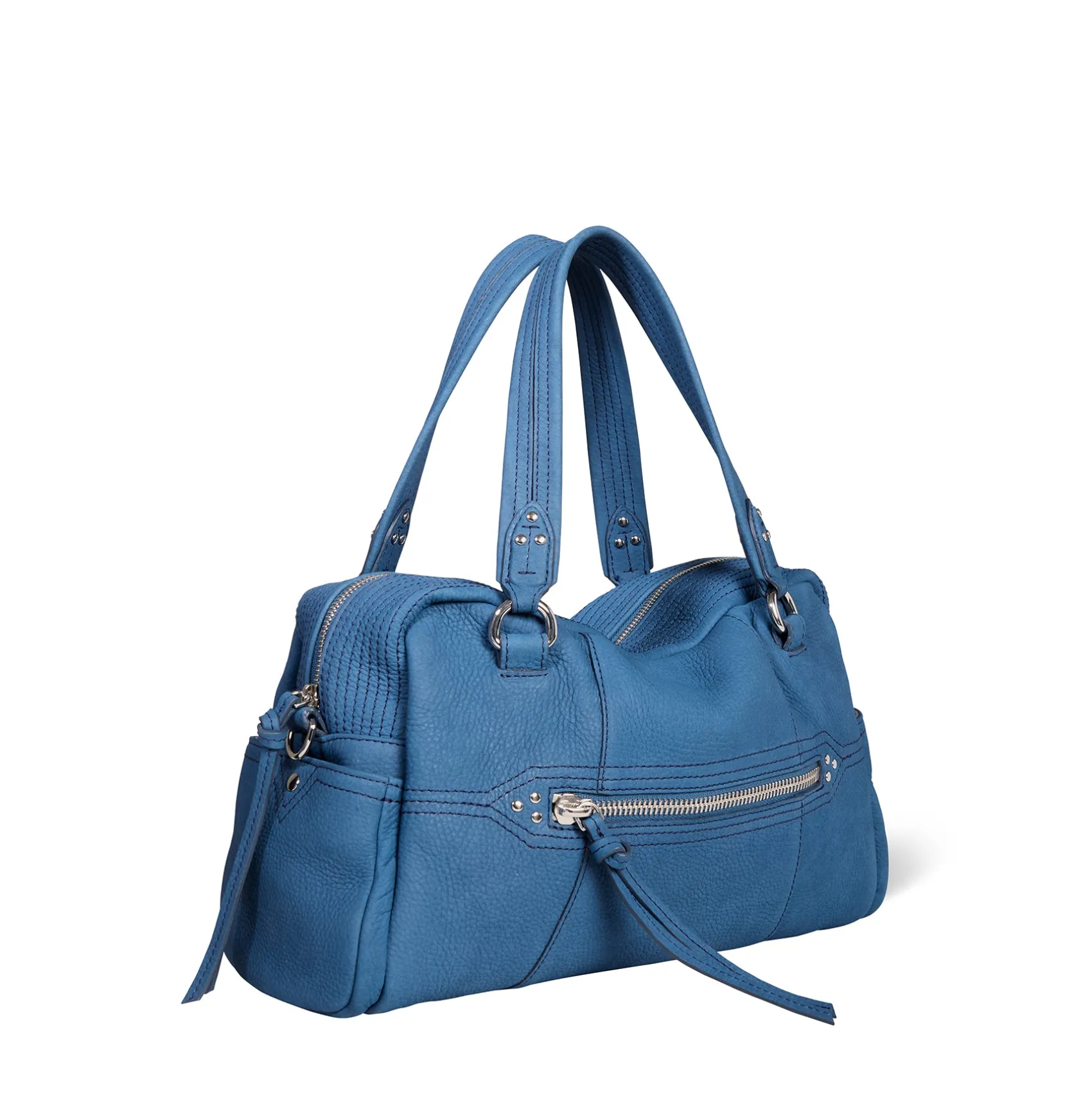 Jérôme Dreyfuss Lucky Bowling NubuckindigoCowskin Fashion