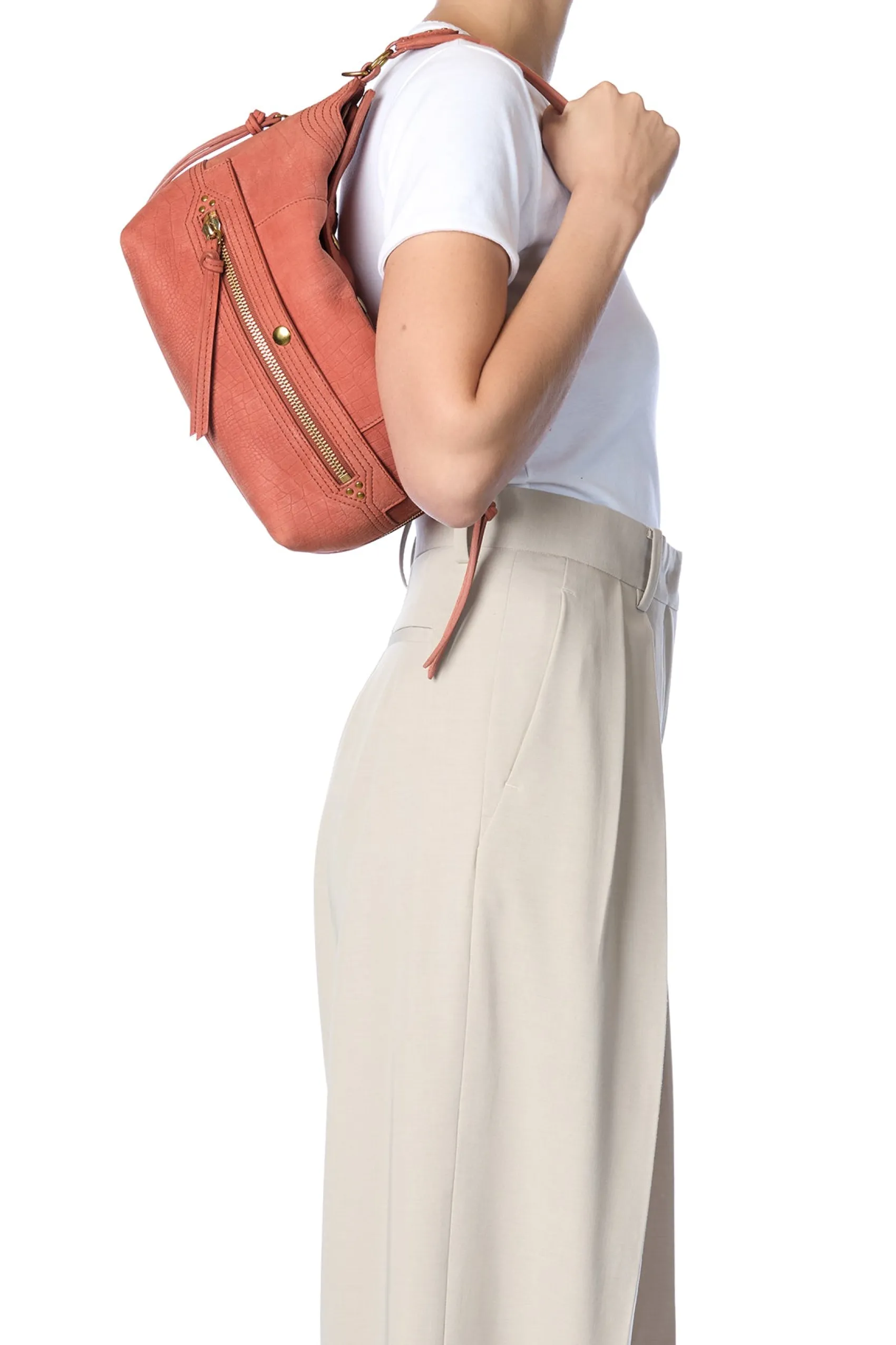 Jérôme Dreyfuss Lucky Hobo ImpriméCrocoTerracottataurillon Shop