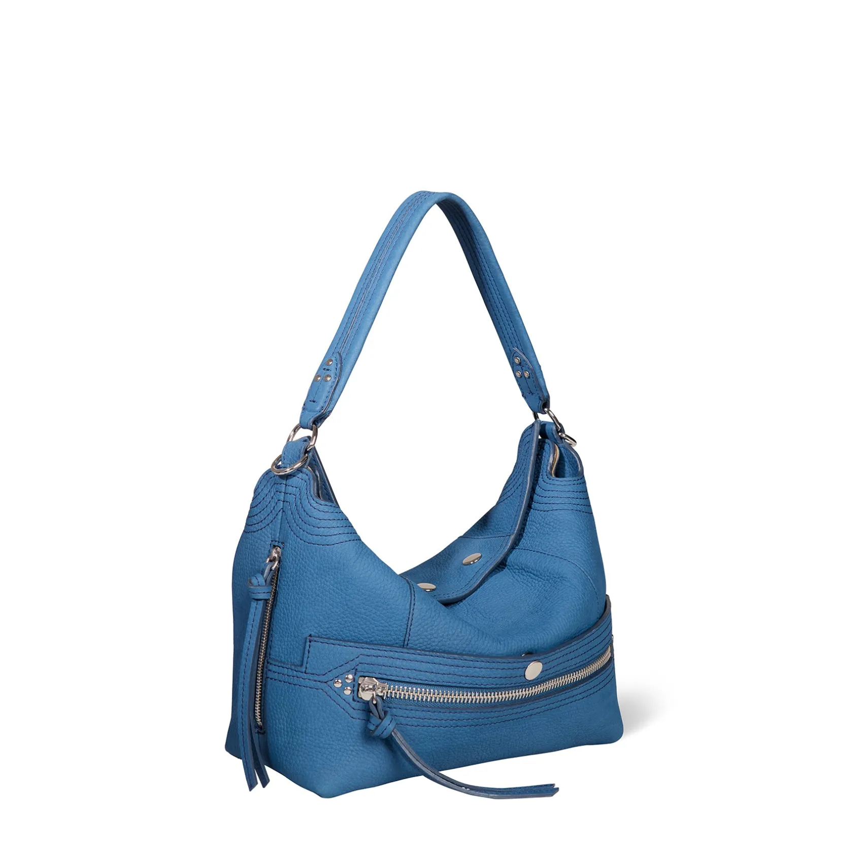 Jérôme Dreyfuss Lucky Hobo NubuckindigoCowskin Best