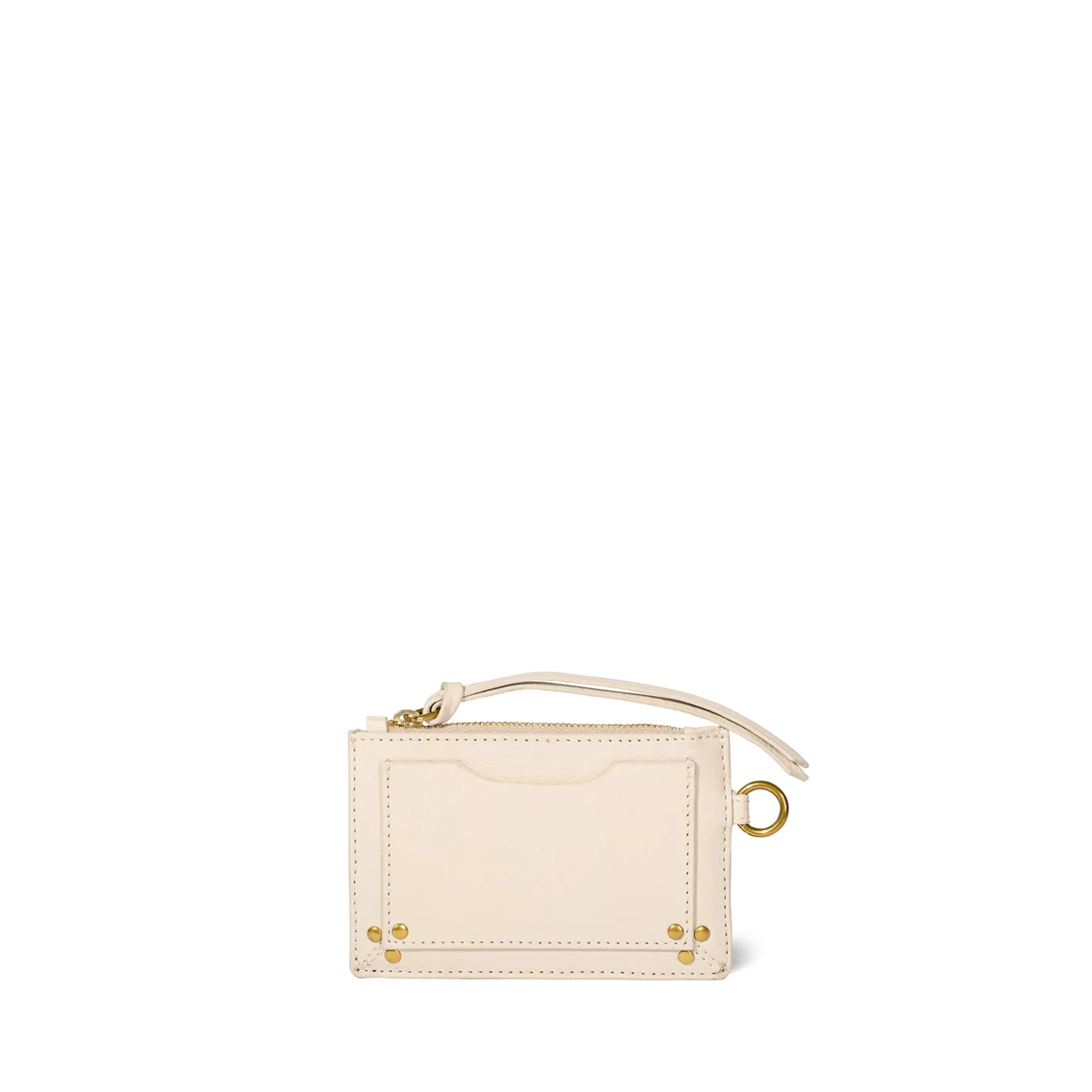 Jérôme Dreyfuss Lucky porte cartes EcrugrainéGoatskin Hot