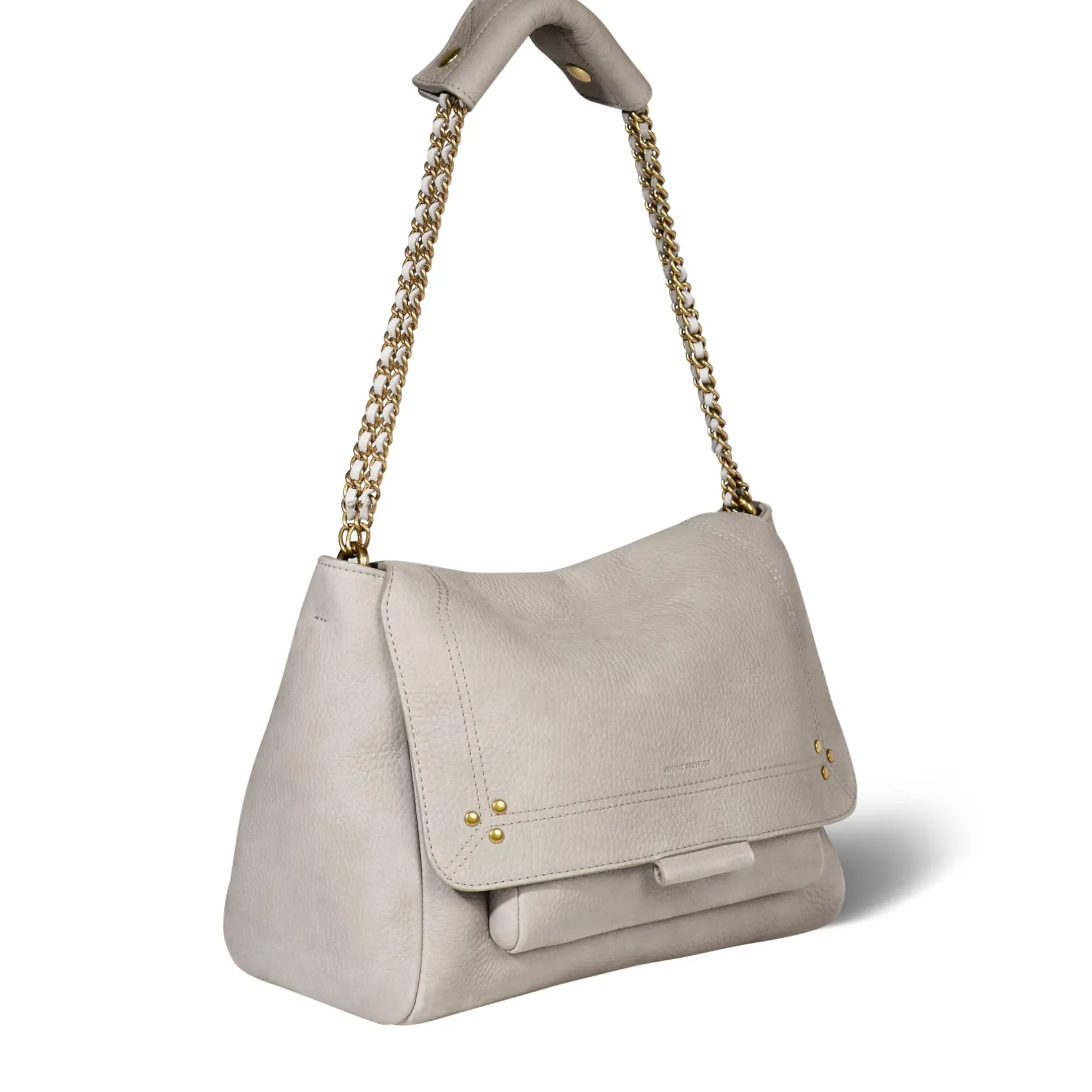 Jérôme Dreyfuss Lulu L BetonCalfskin Clearance